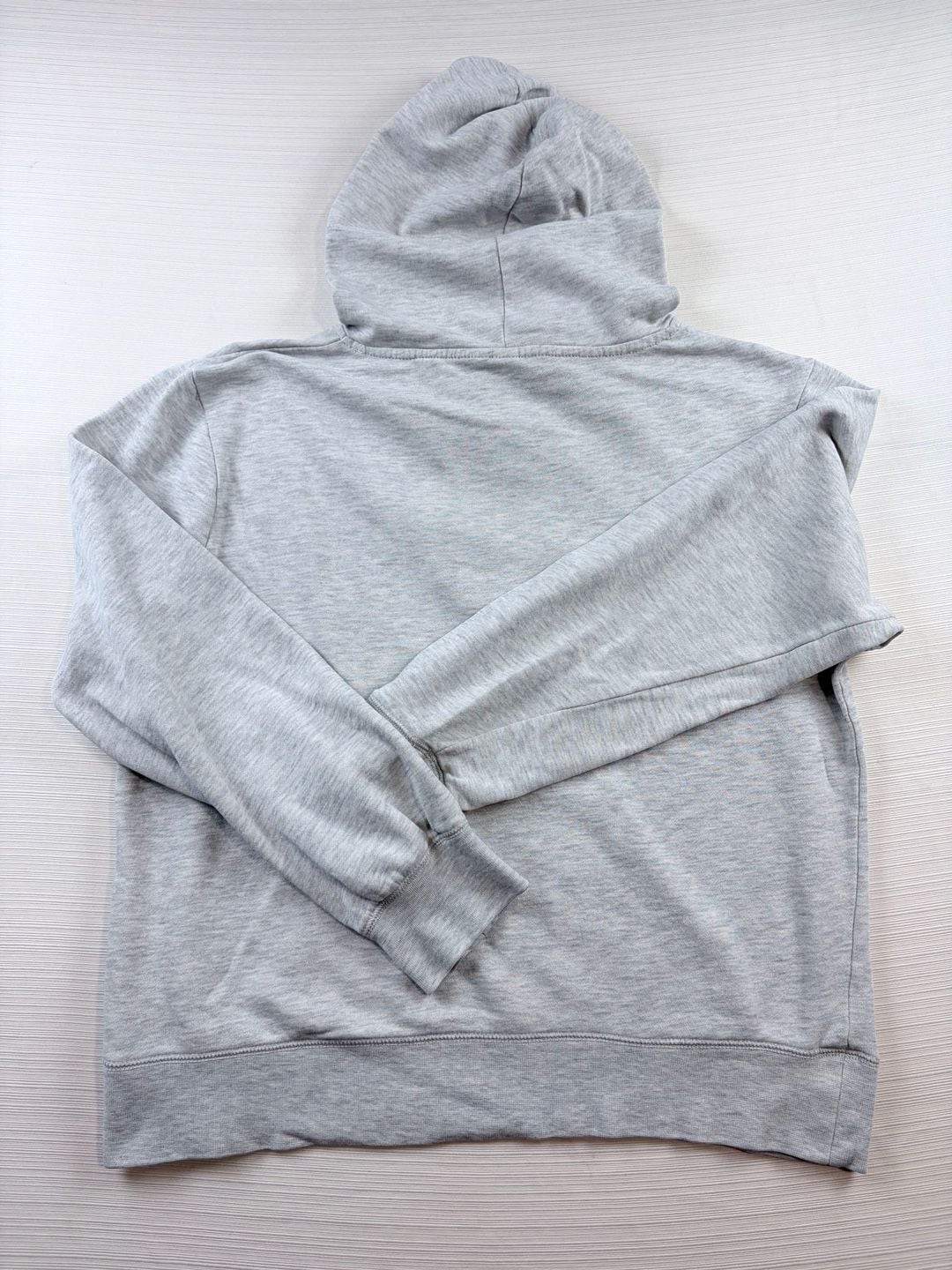 Women’s Vans Script Logo Hoodie Size XL Gray Pullover Fleece 6