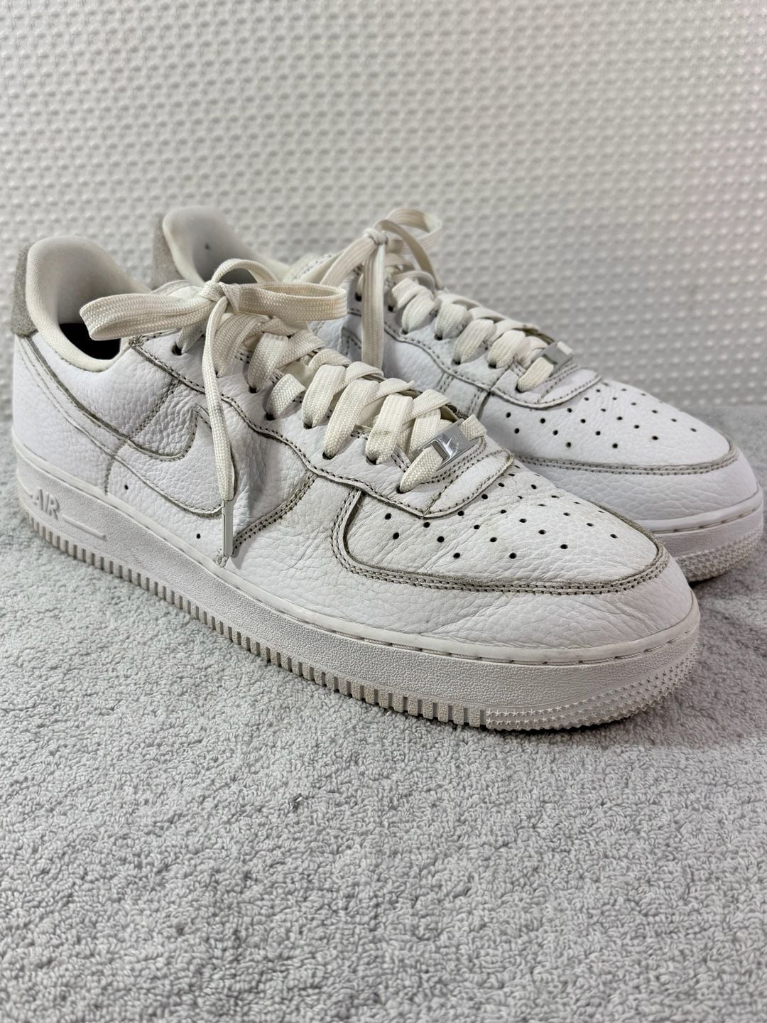 Nike Air Force 1 '07 Craft White Vast Grey Sneakers 2