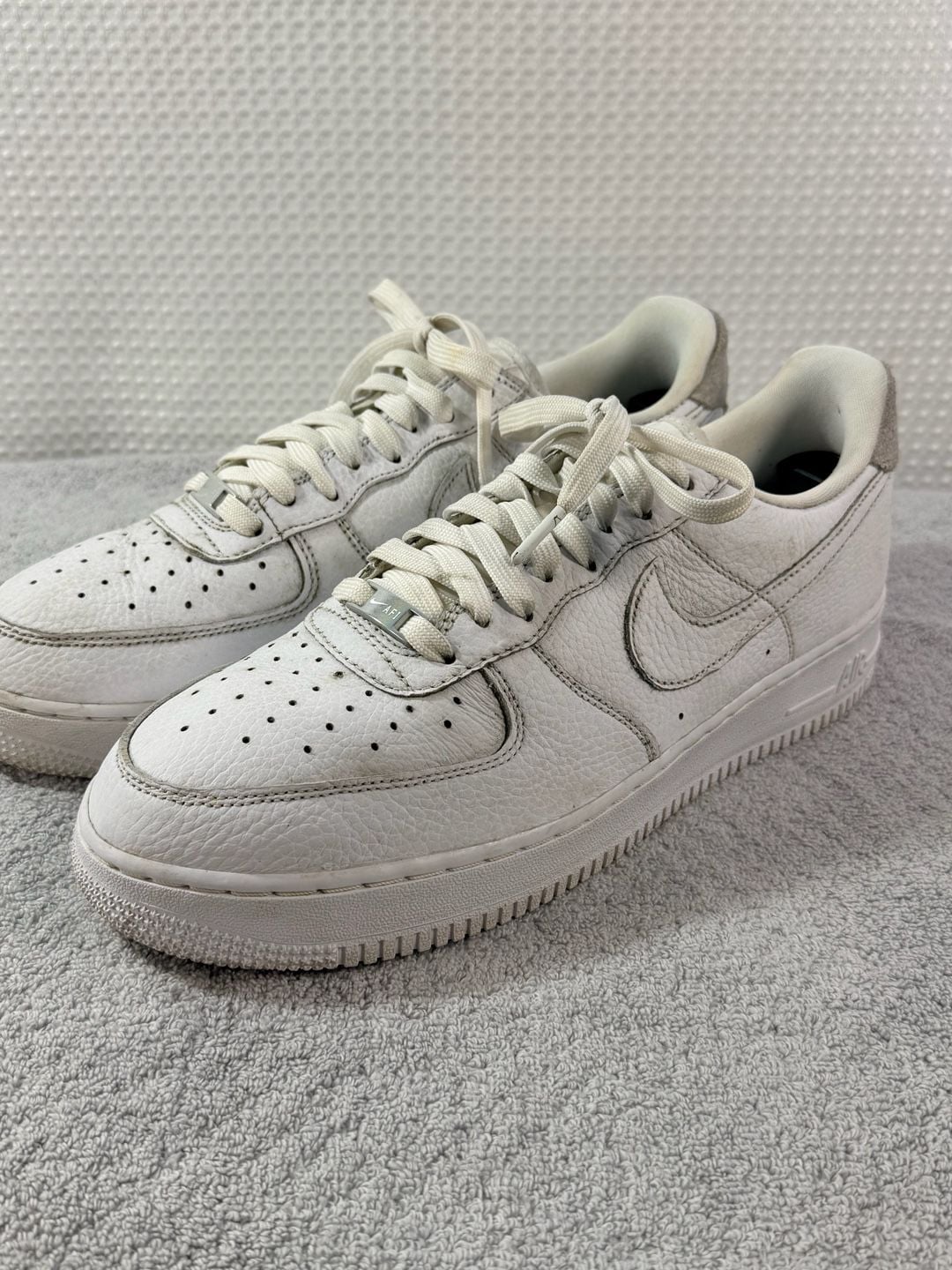 Nike Air Force 1 '07 Craft White Vast Grey Sneakers 3