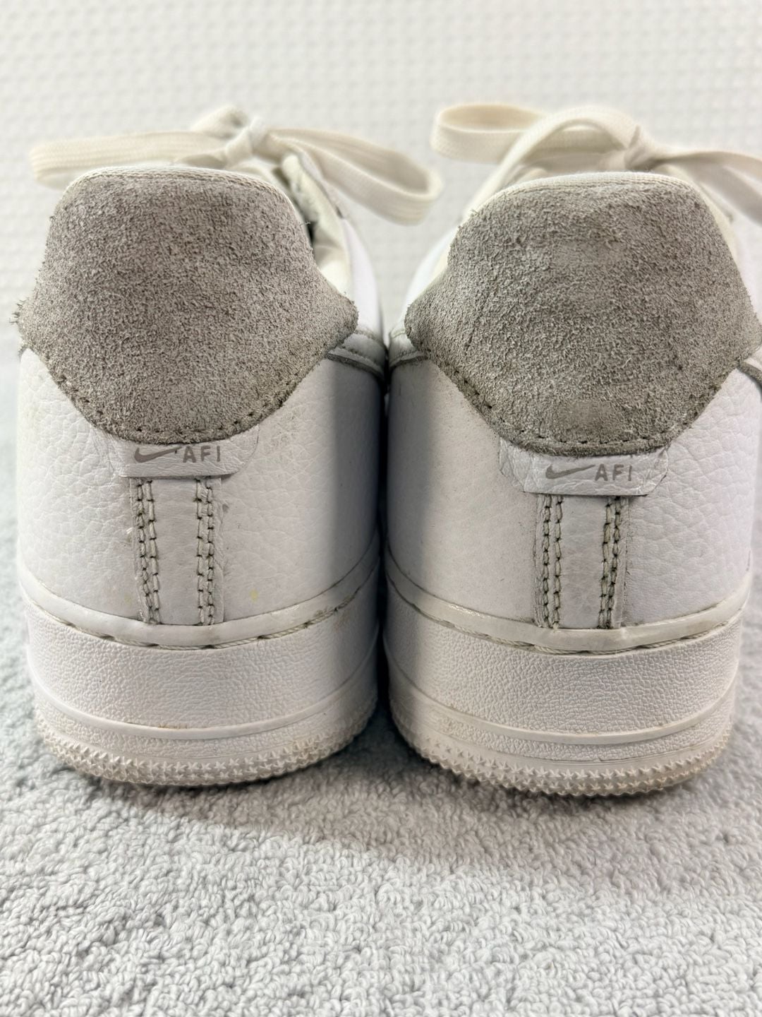 Nike Air Force 1 '07 Craft White Vast Grey Sneakers 5