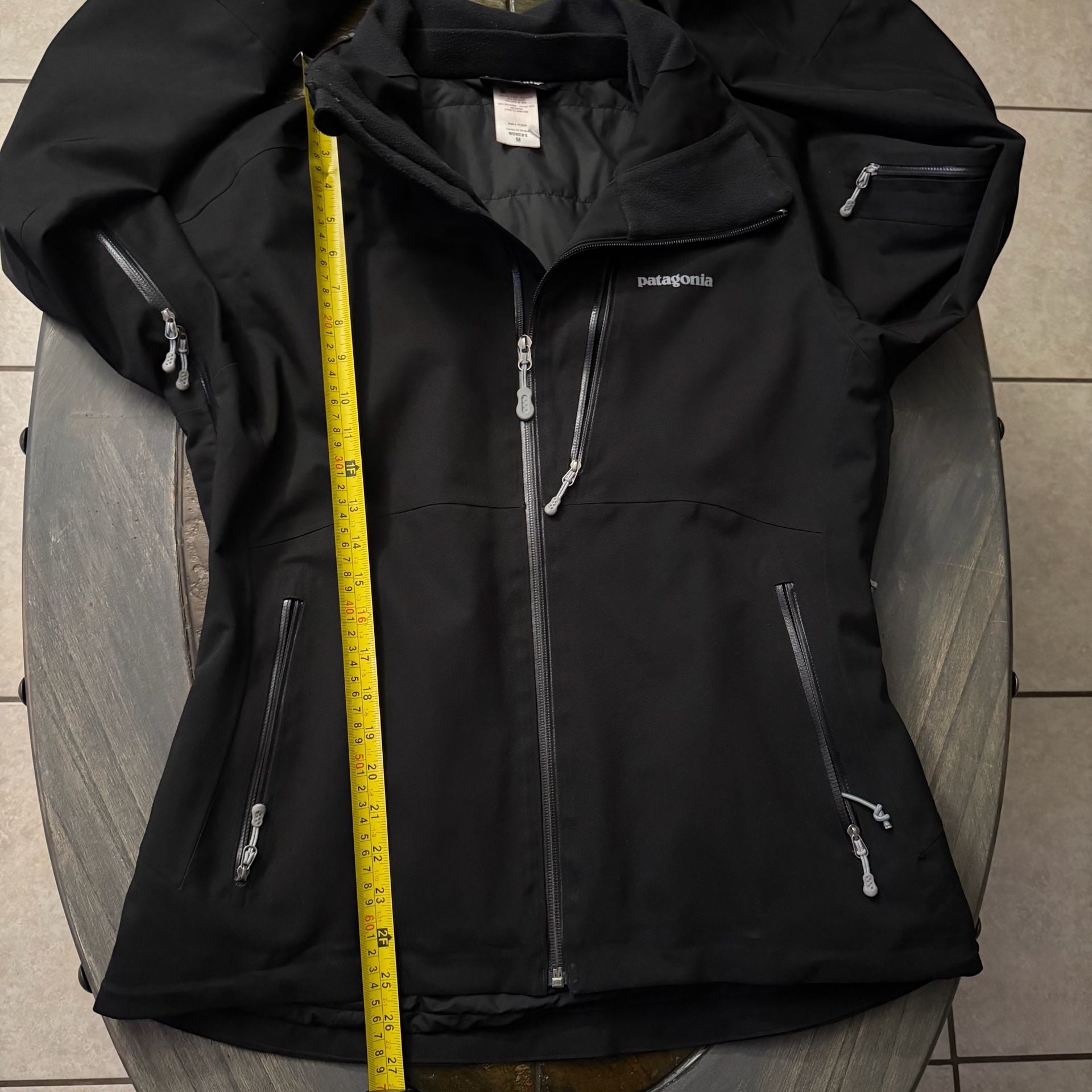 Patagonia Insulated Powder Bowl Jacket Size M Black 2