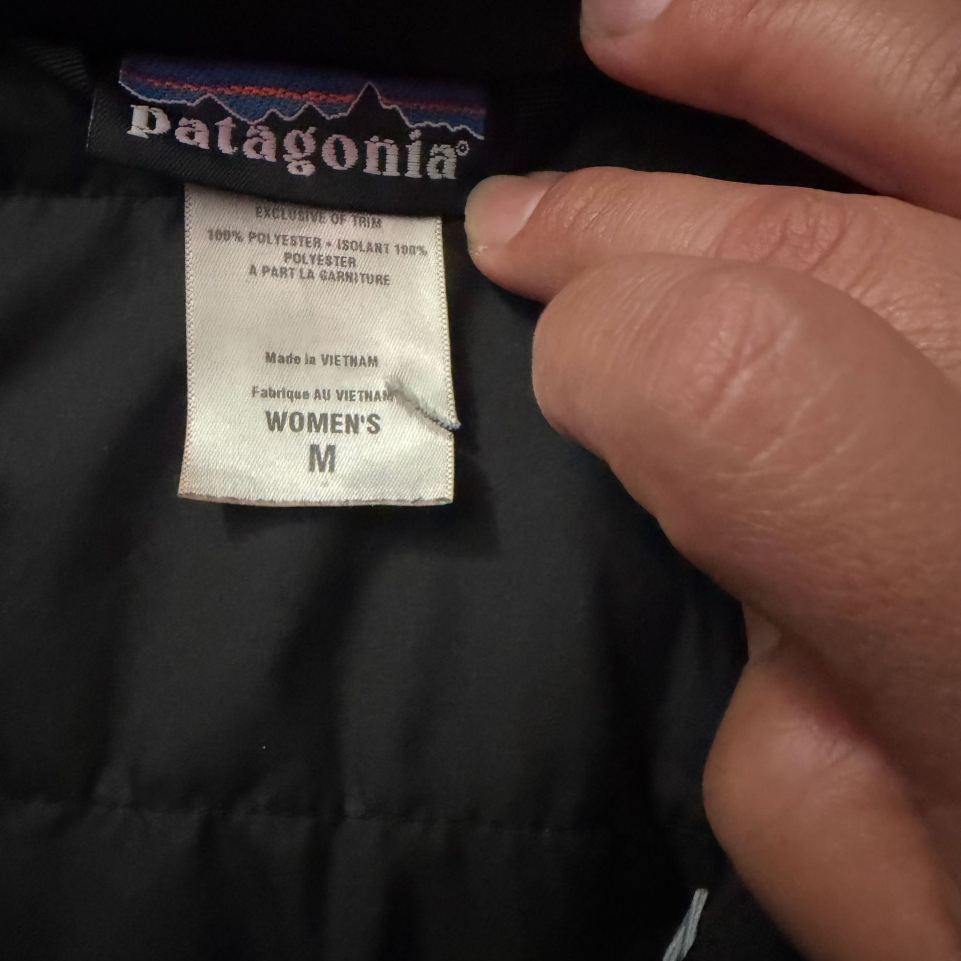Patagonia Insulated Powder Bowl Jacket Size M Black 5