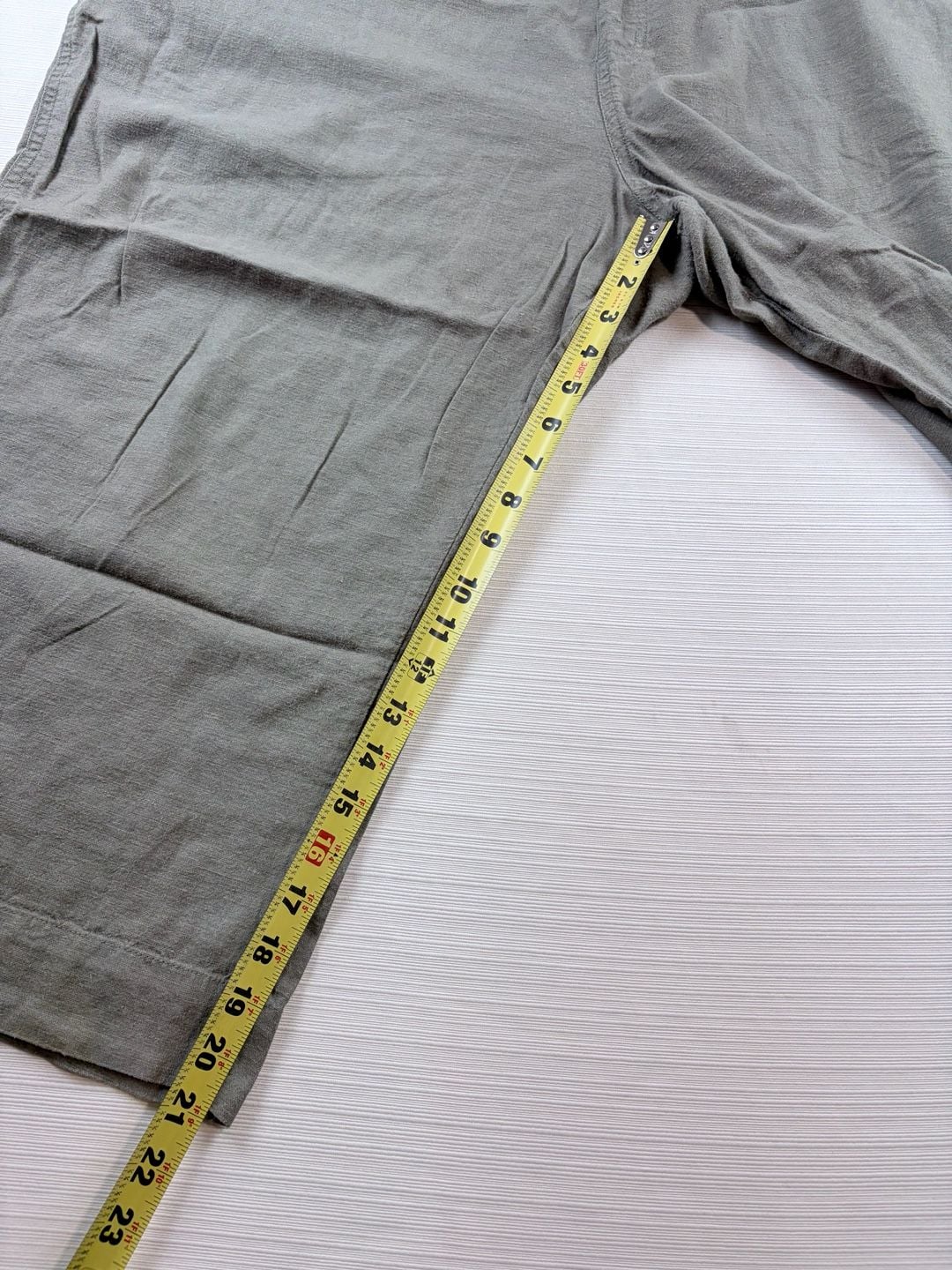 White Stag Linen Overalls Size Extra Large Seacrest Green Rayon 7