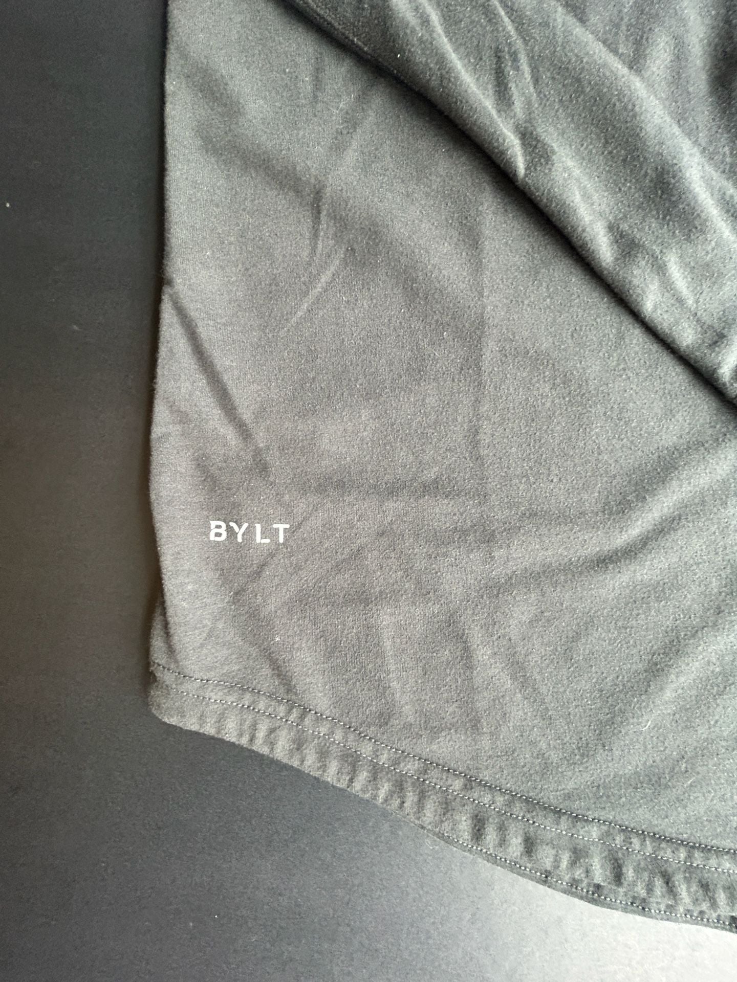 Bylt Drop Cut Long Sleeve Size M Grey Shirt 7