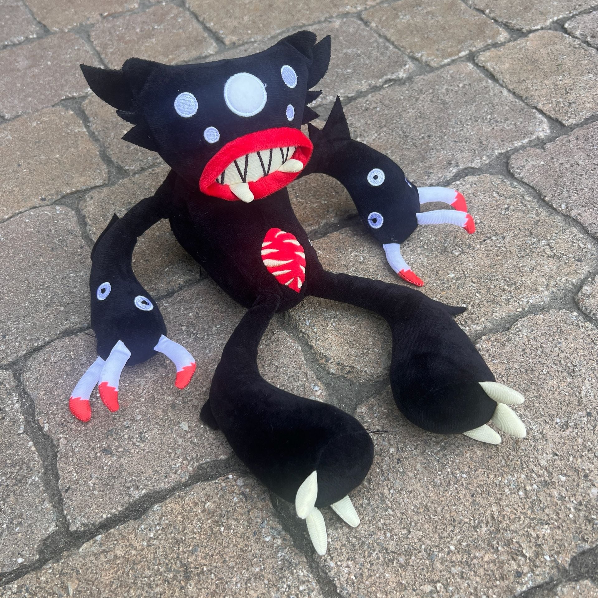 Poppy Playtime Killy Willy Black Monster Plush Toy Soft Stuffed Doll 1