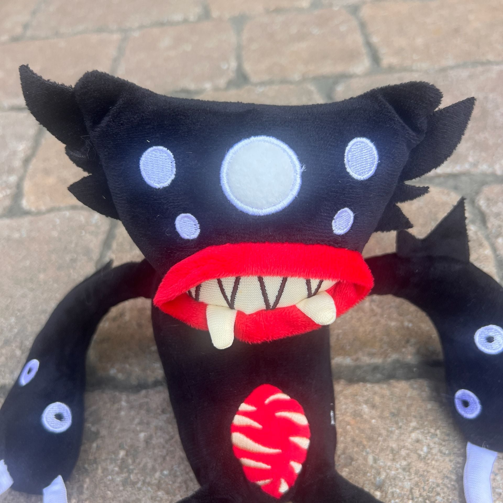 Poppy Playtime Killy Willy Black Monster Plush Toy Soft Stuffed Doll 3