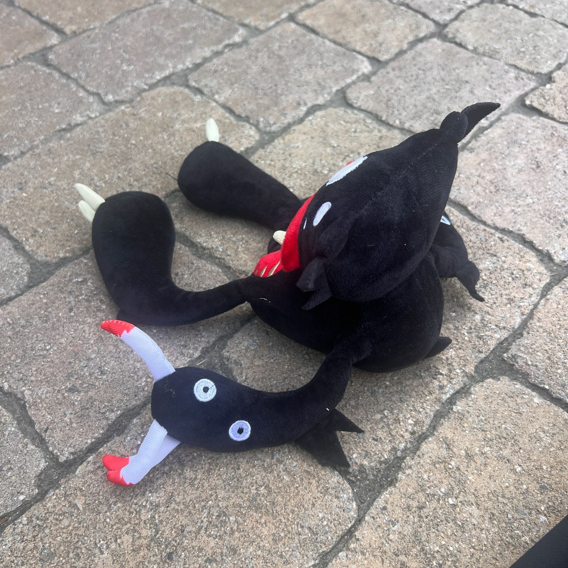 Poppy Playtime Killy Willy Black Monster Plush Toy Soft Stuffed Doll 5