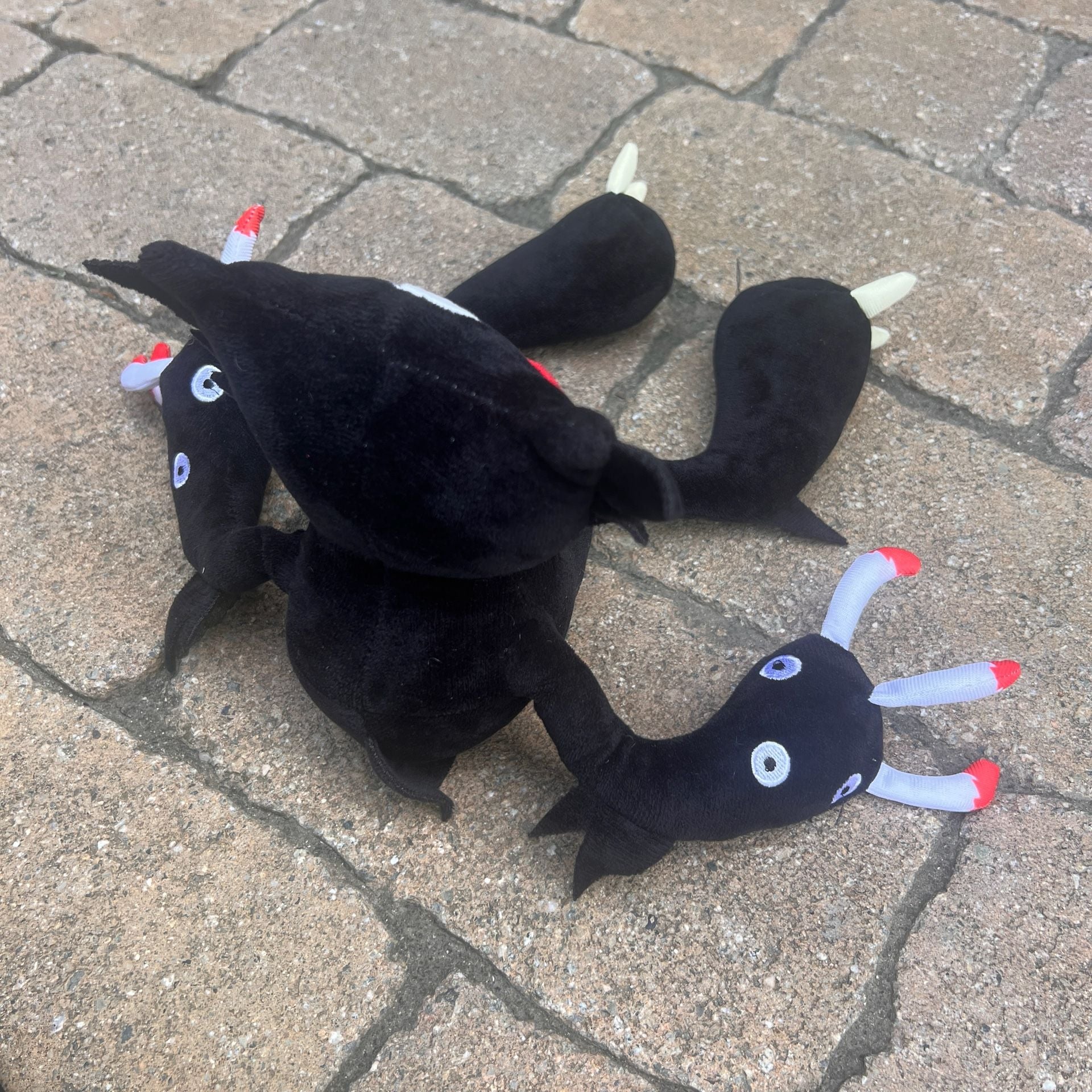Poppy Playtime Killy Willy Black Monster Plush Toy Soft Stuffed Doll 6