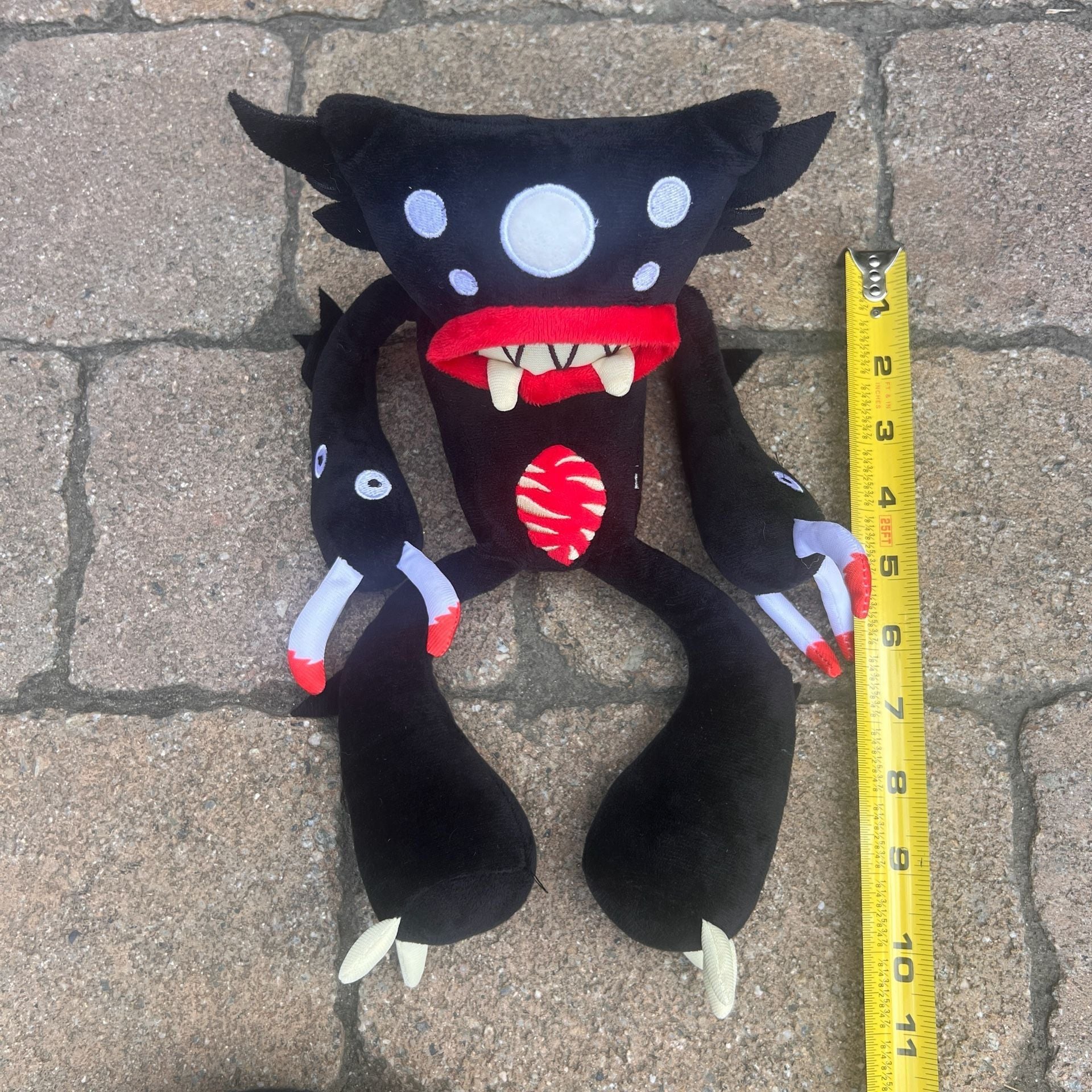 Poppy Playtime Killy Willy Black Monster Plush Toy Soft Stuffed Doll 7