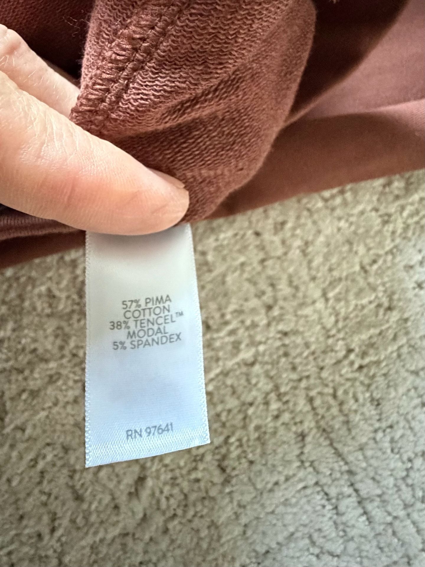 J.Jill Affinity French Terry Slim Leg
Pants Size XL Brown 5
