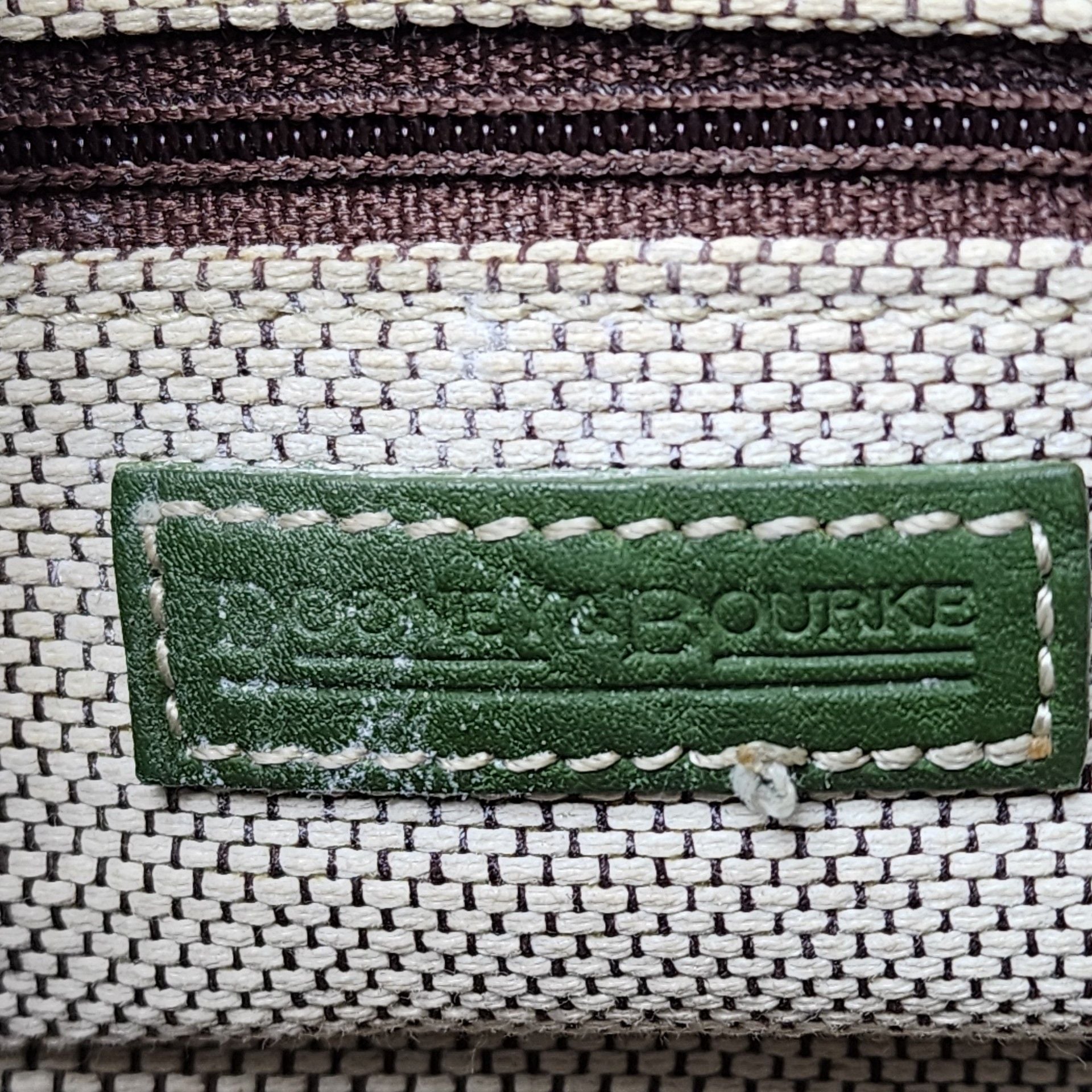 Dooney & Bourke Y2K Signature DB Monogram Double Pocket Shoulder Bag – Green 11