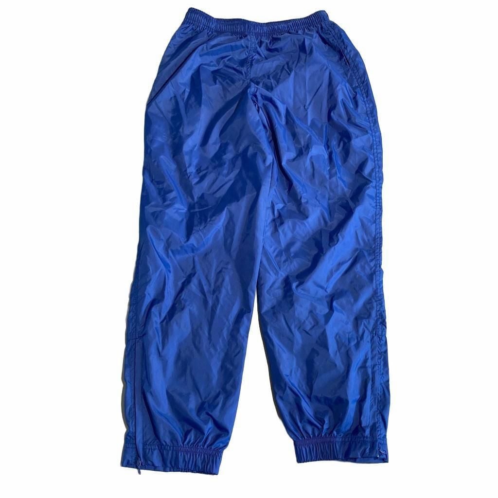 Nike Track Pants Size L Blue Nylon Vintage Windbreaker Joggers 2