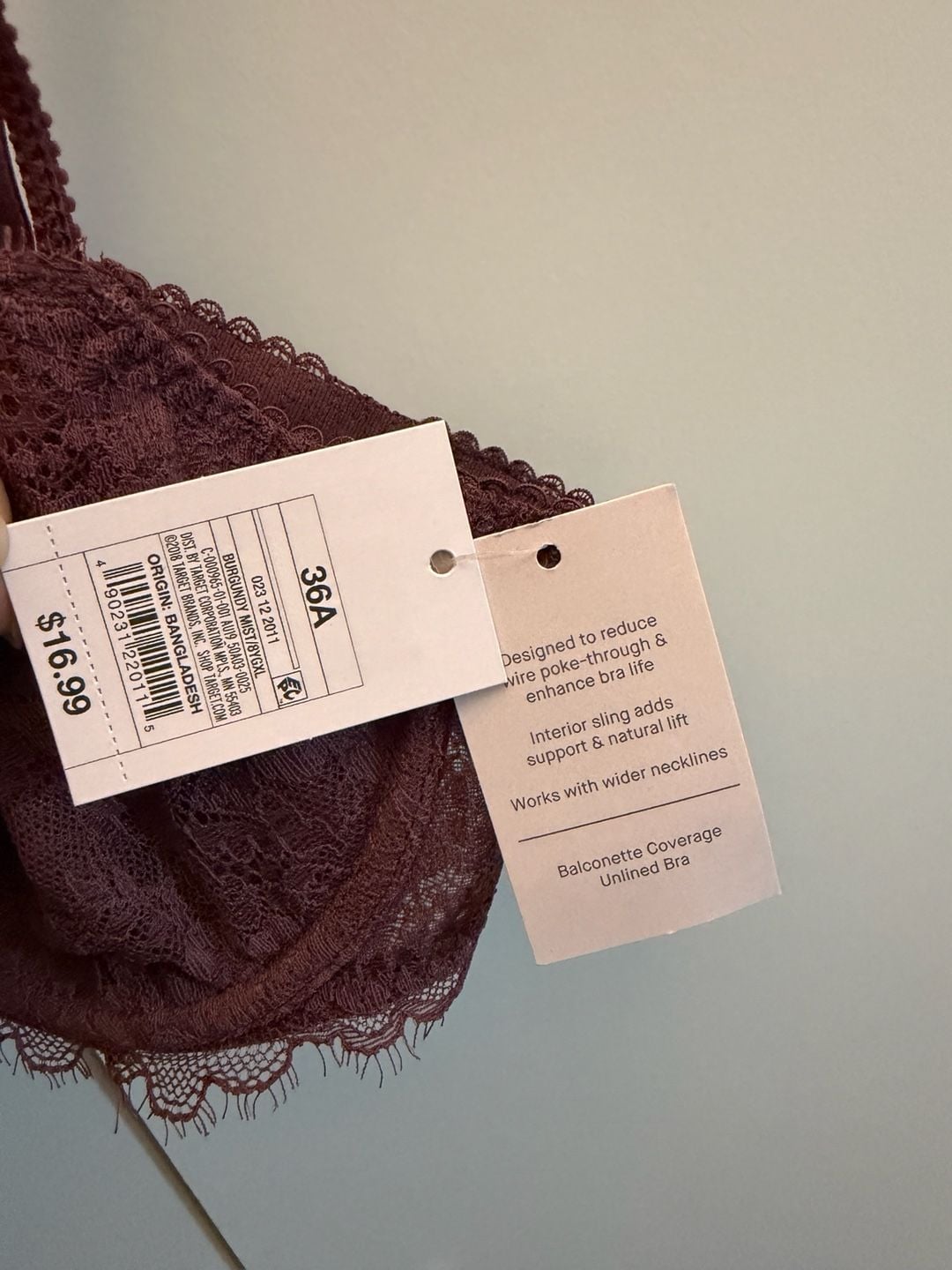 Auden Balconette Unlined Bra 6