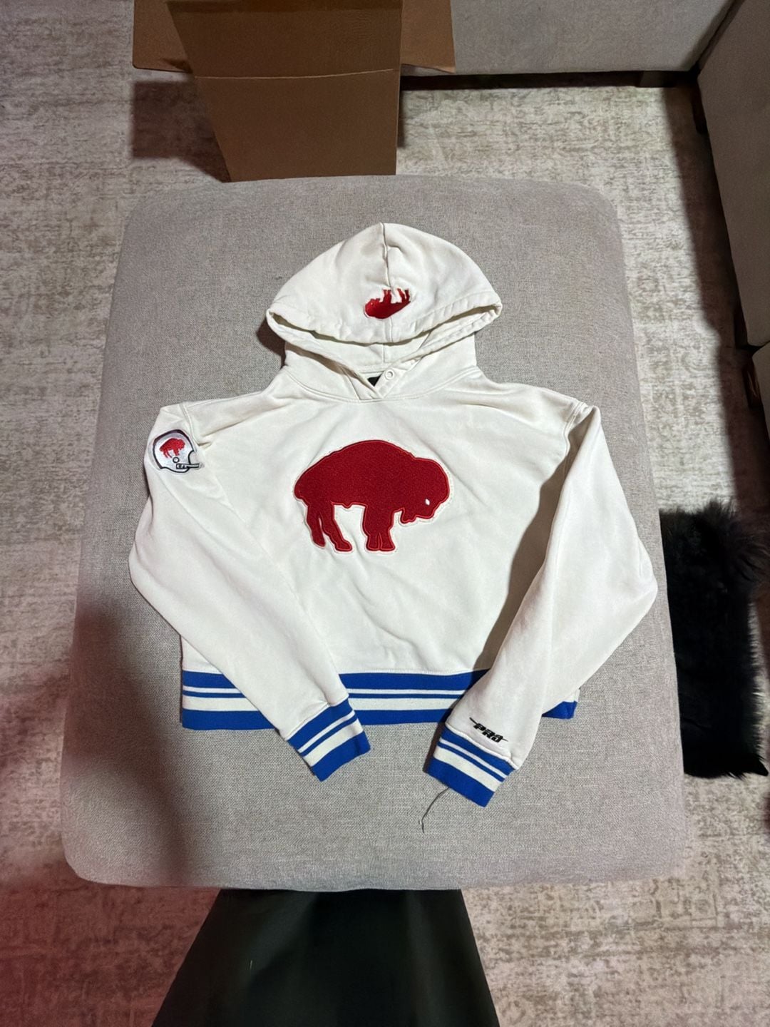 Pro Standard NFL Buffalo Bills vintage Hoodie Size S 2