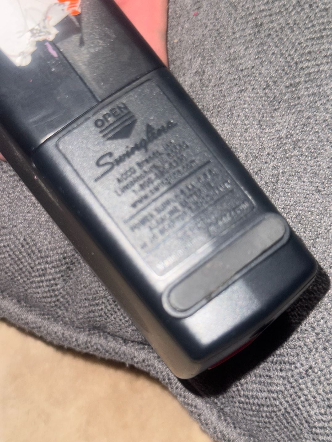 Swingline Electric Stapler Black Office Supply 4