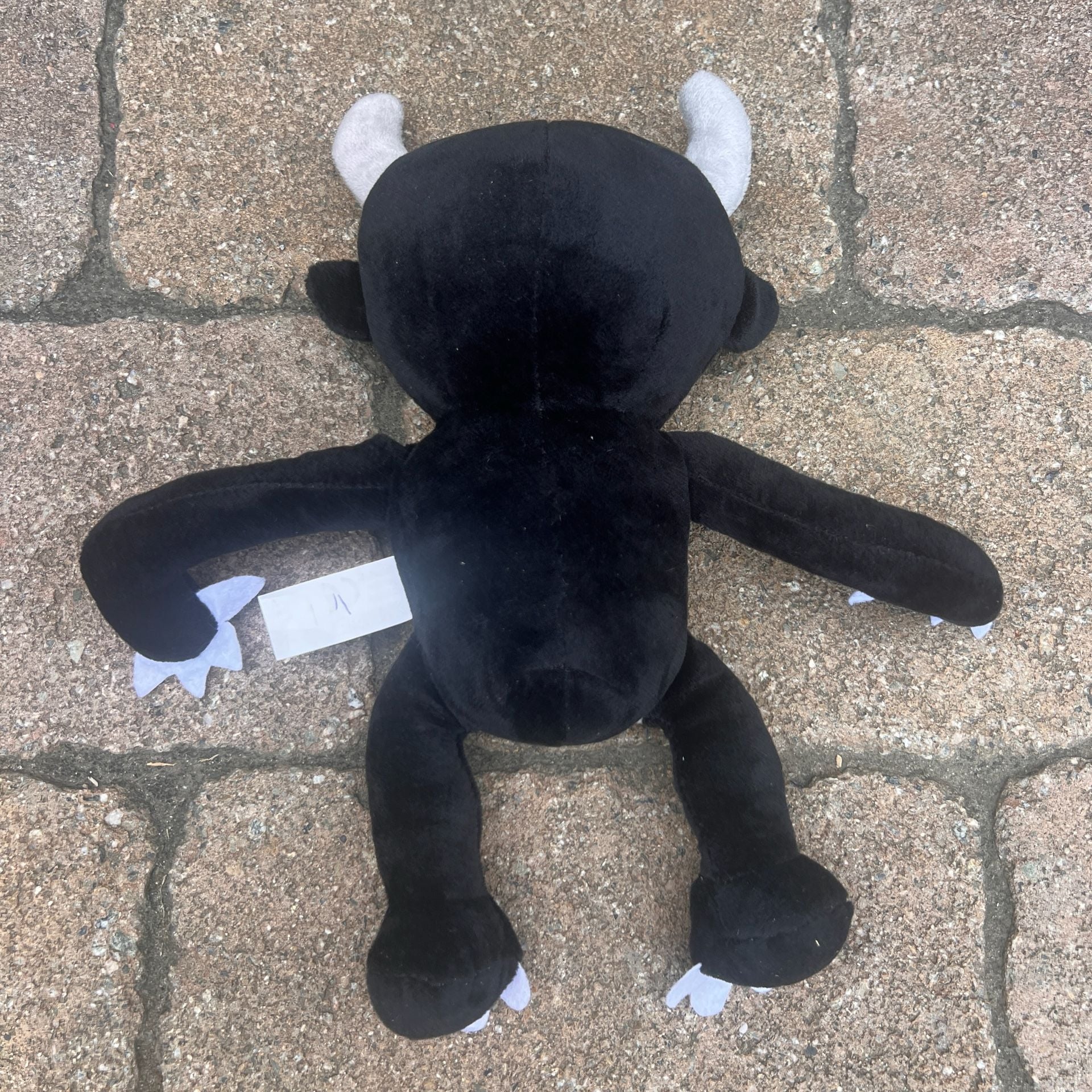 Rainbow Friends Black Monster Stuffed Animal Plush Toy 3