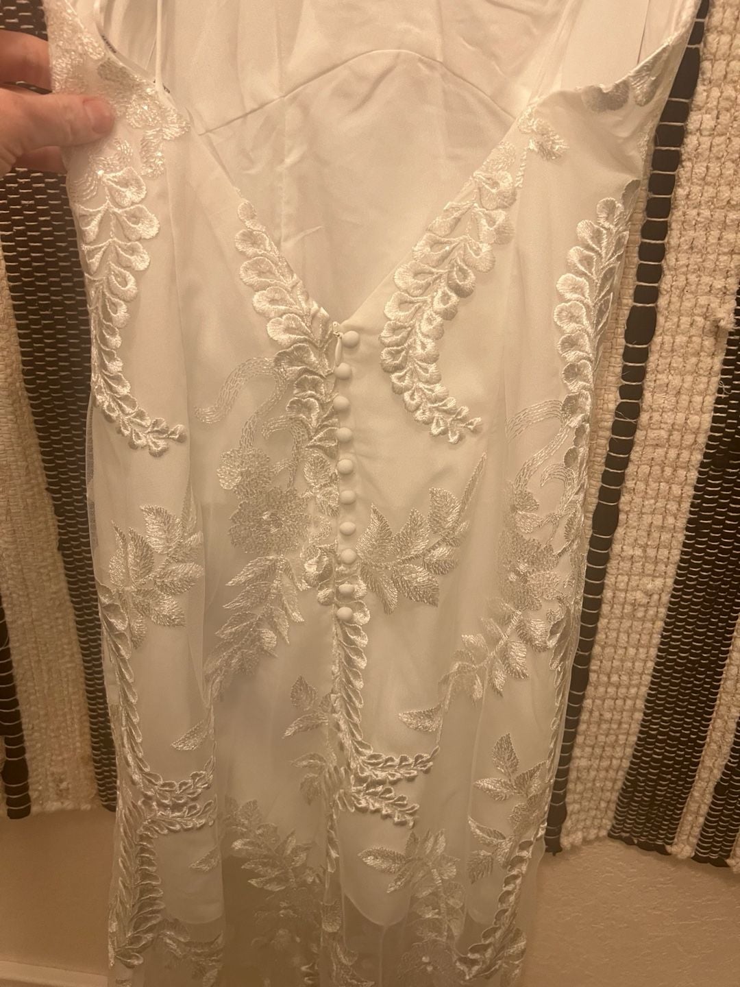 Elliatt Paulette Embroidered Dress Ivory 6