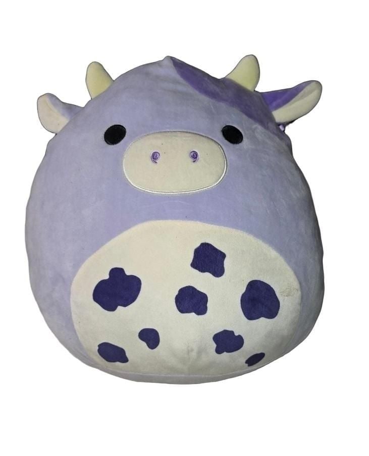 Squishmallows Bubba The Purple Cow Plush Stuffed Toy 1