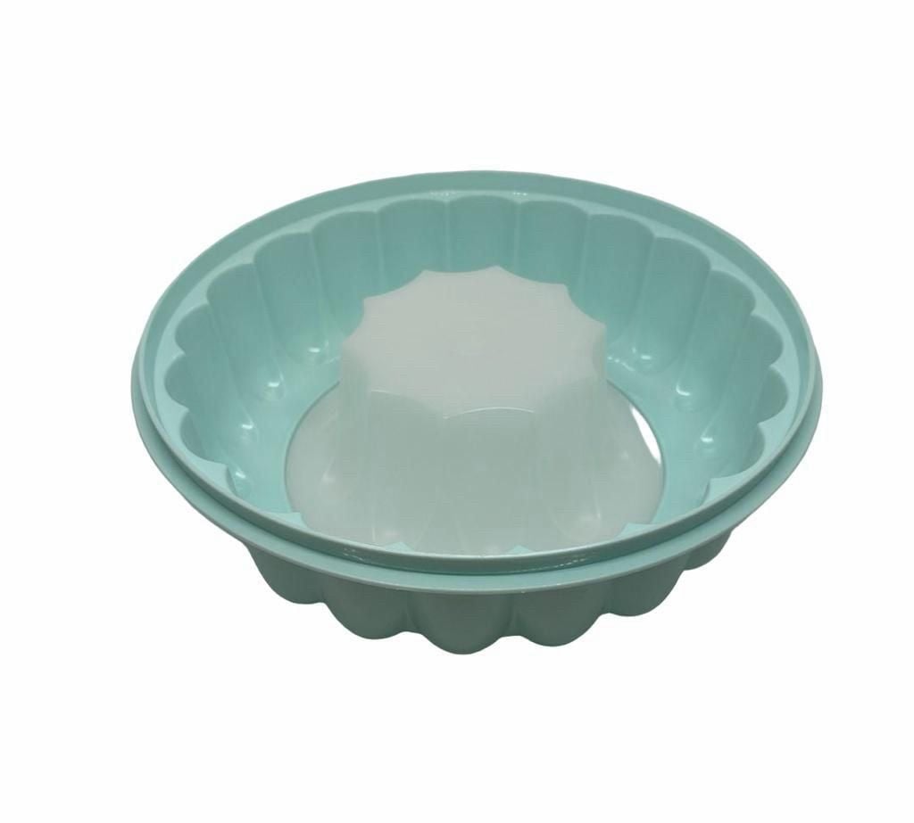 Tupperware Vintage Jello Mold Gelatin Dessert Maker Teal Mint Green 2