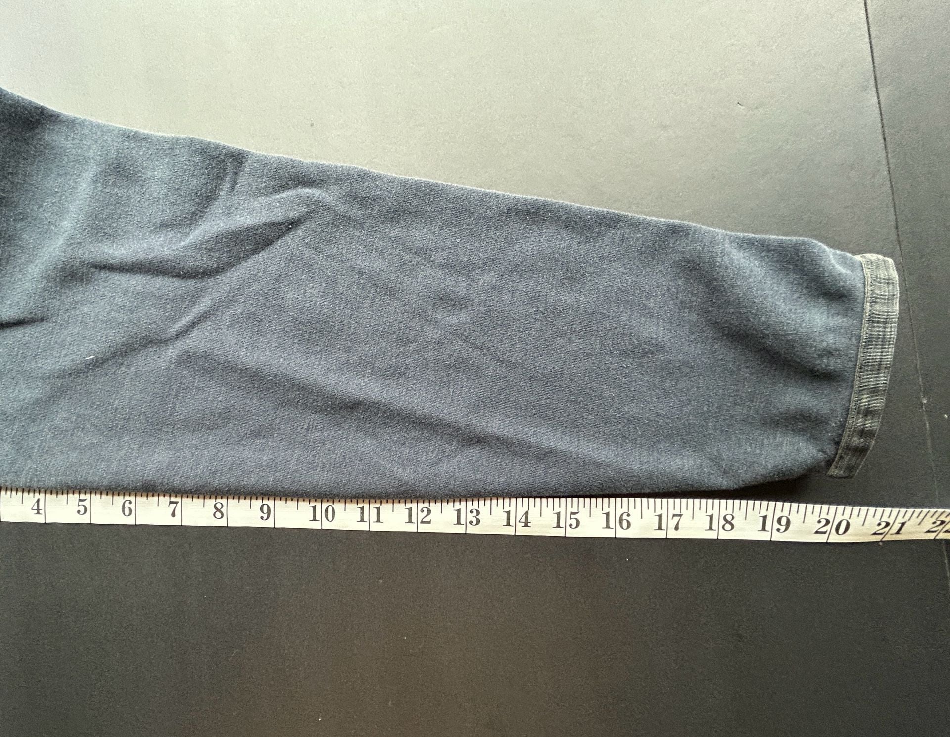 LL Bean Hoodie L Reg Blue Pullover Sweatshirt 13
