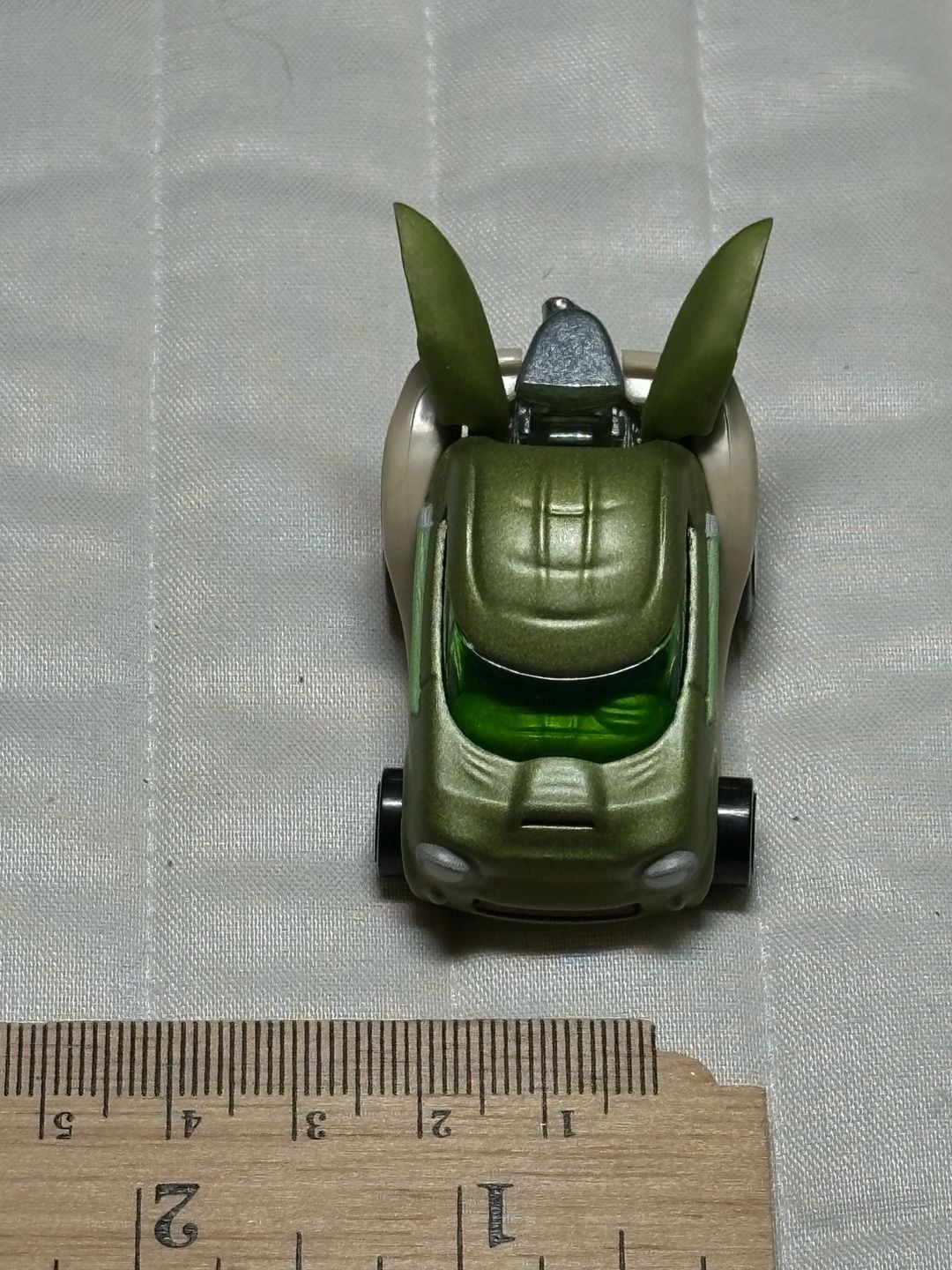 HOT WHEELS STAR WARS Character Cars YODA 2014-used 5