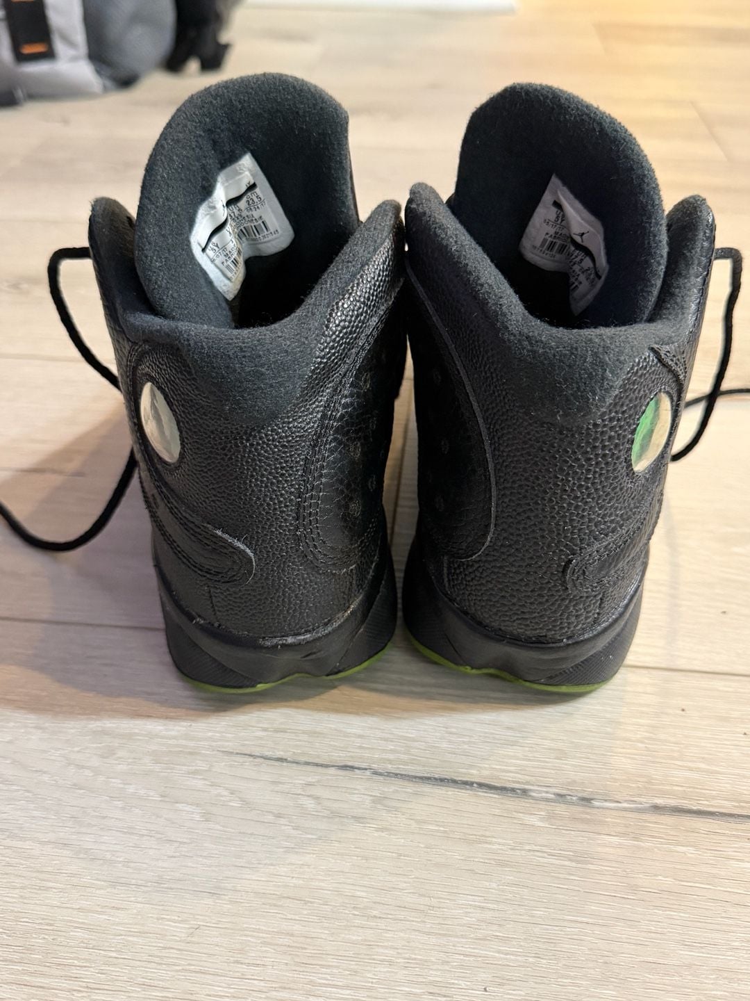 Jordan Air Jordan 13 Retro GS Altitude Size 5Y Black Green 4