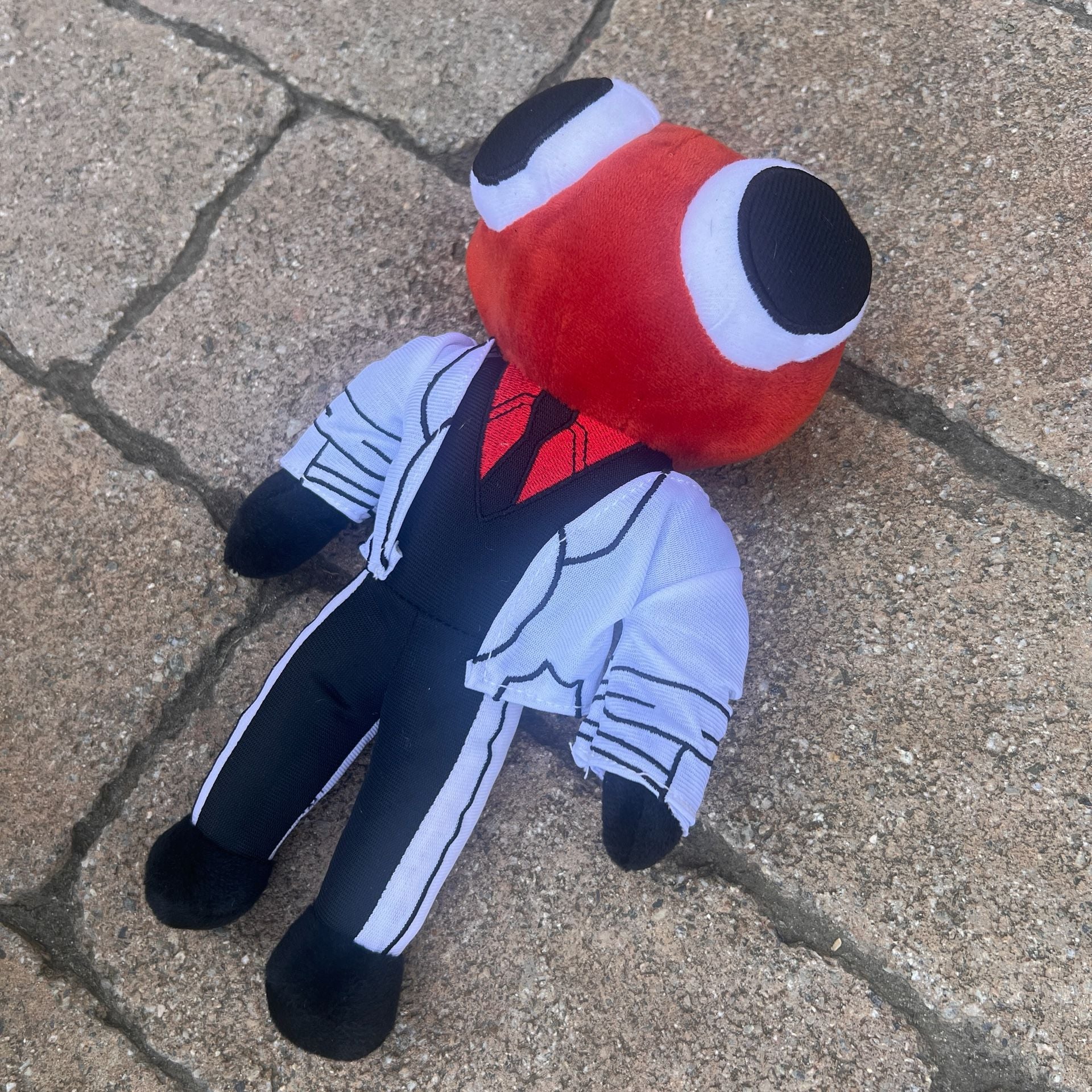 Rainbow Friends Roblox Red Scientist Plush Suit Toy 11 Inch 4