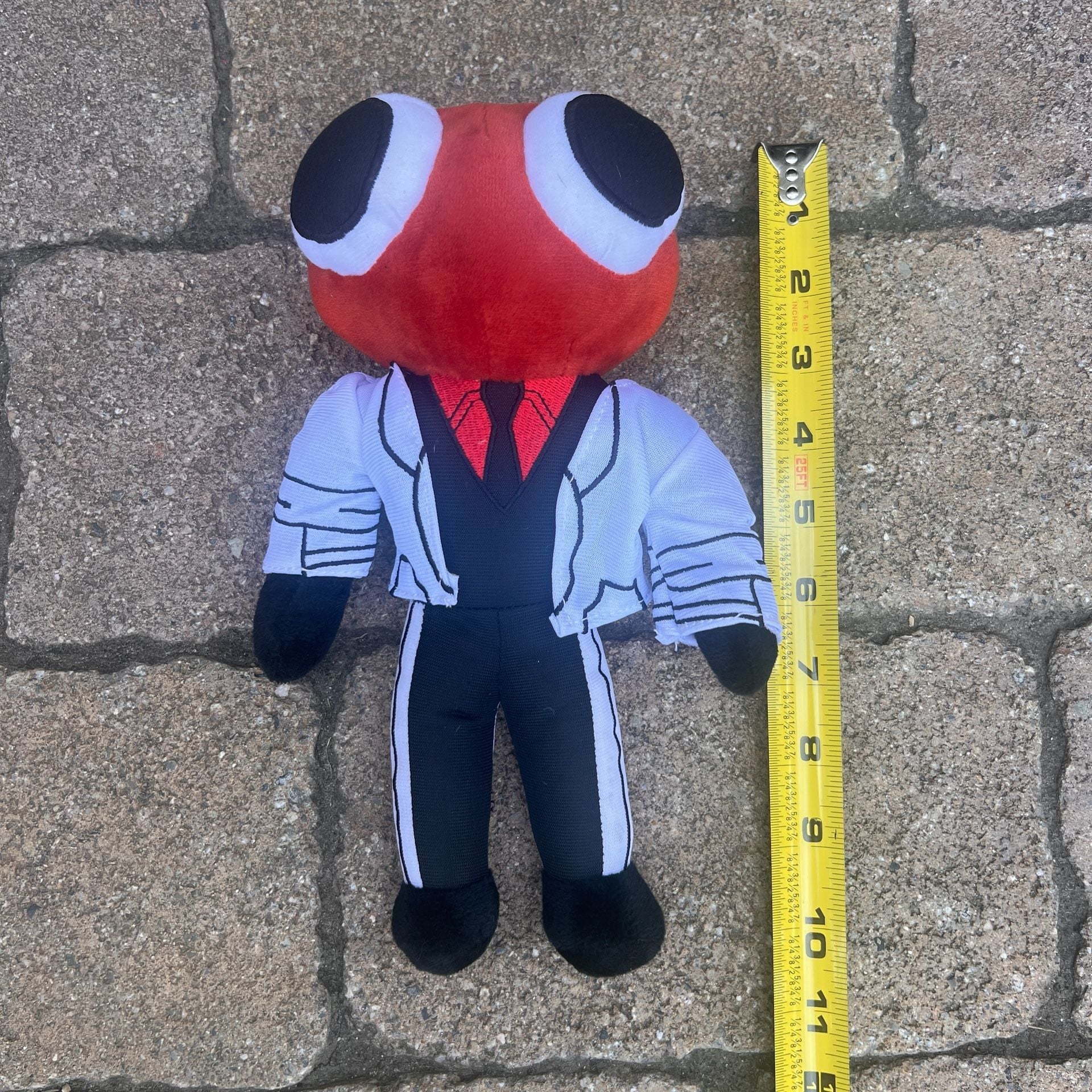 Rainbow Friends Roblox Red Scientist Plush Suit Toy 11 Inch 5