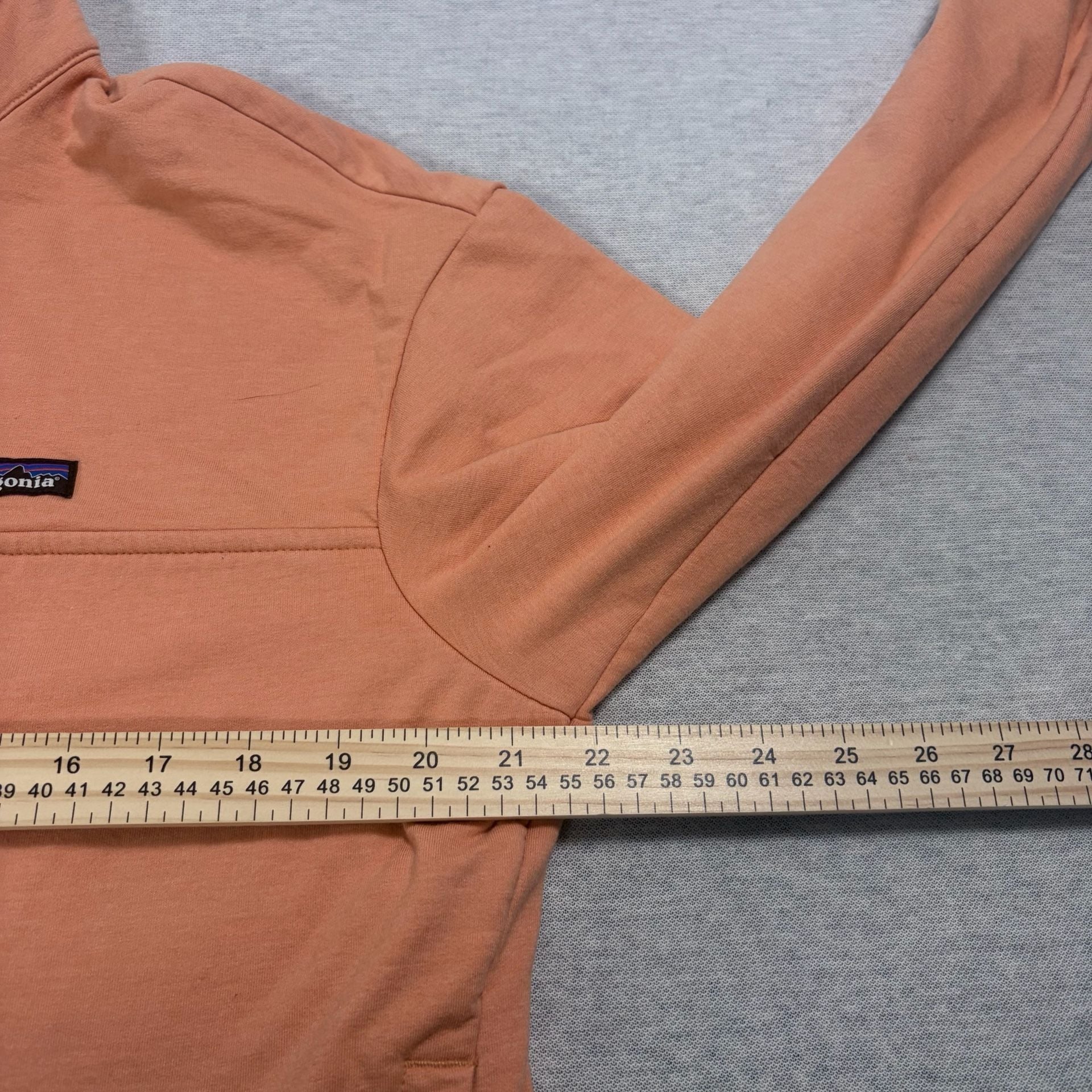 Patagonia Half Zip Sweatshirt Size M Peach Organic Cotton Pullover 7