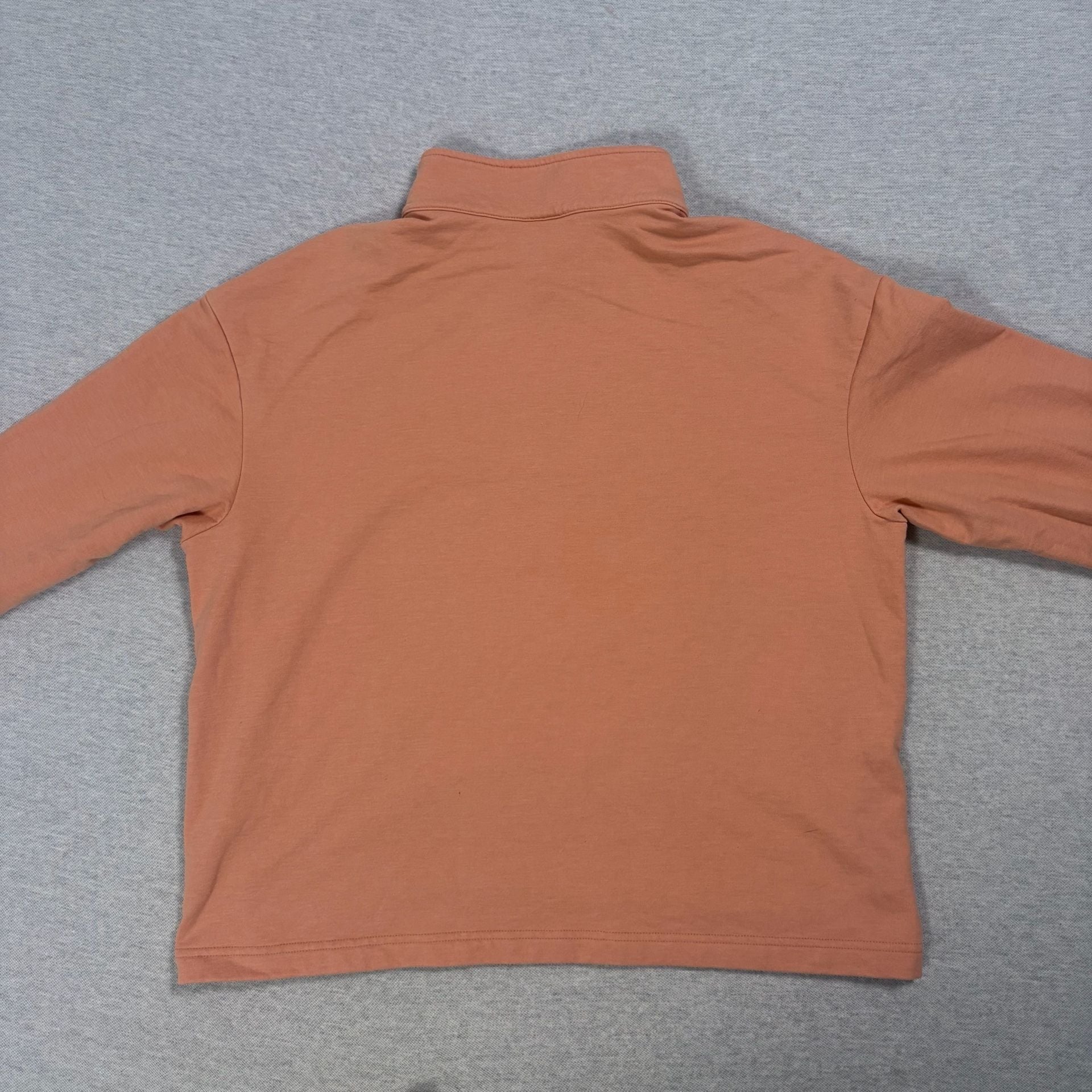 Patagonia Half Zip Sweatshirt Size M Peach Organic Cotton Pullover 8