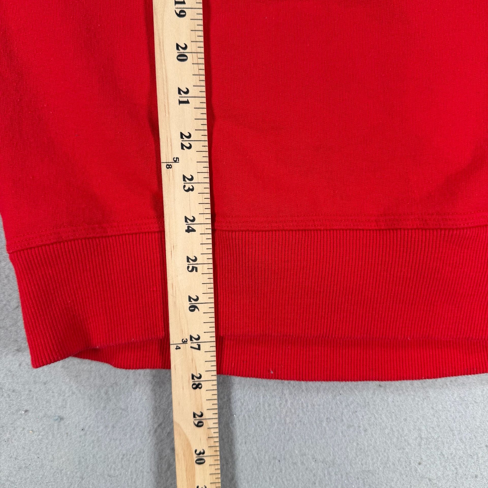 Vintage Champion Crewneck Sweatshirt Red Long Sleeve 8