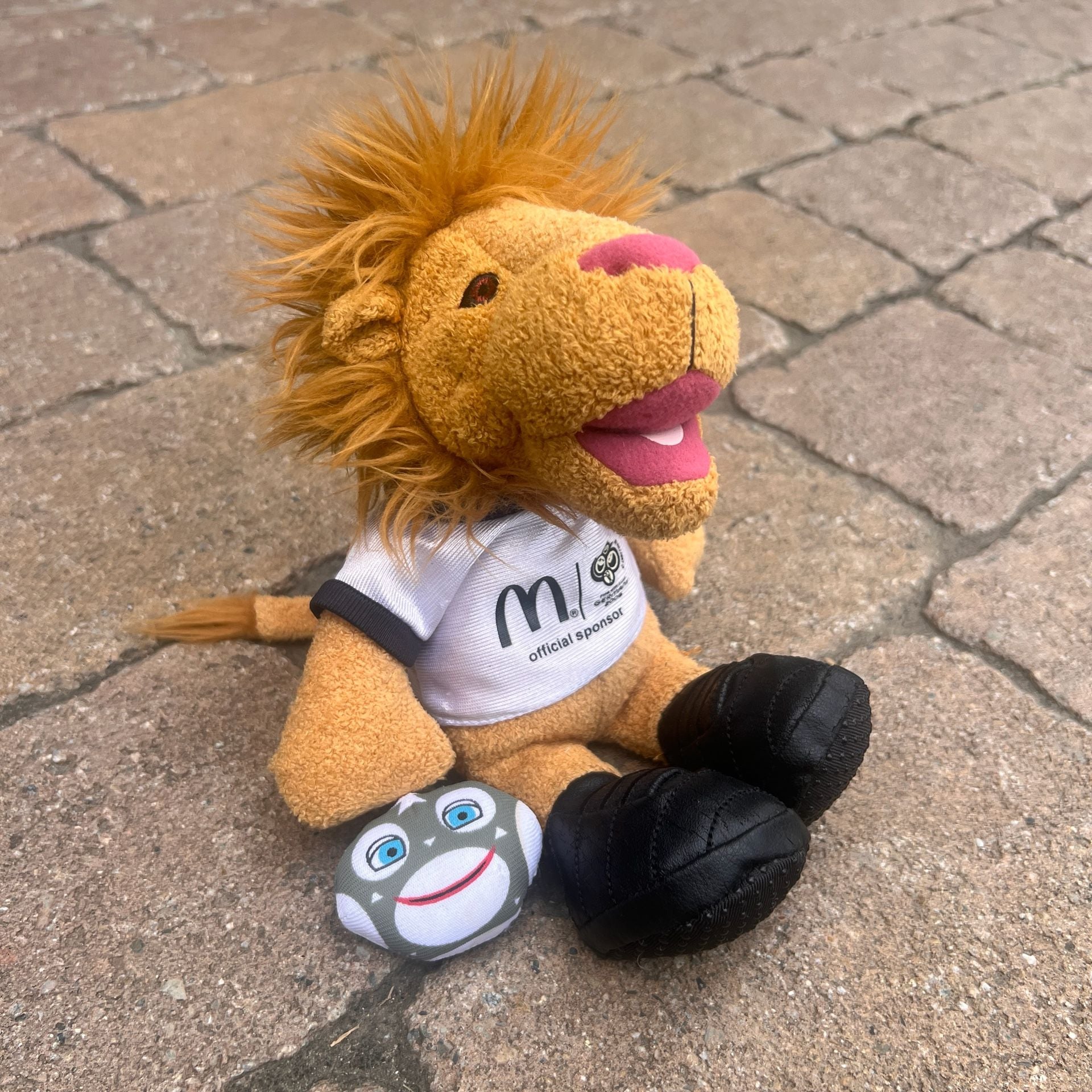Nici Goleo 06 FIFA World Cup Germany 2006 Lion Plush Toy McDonald's Sponsor 7