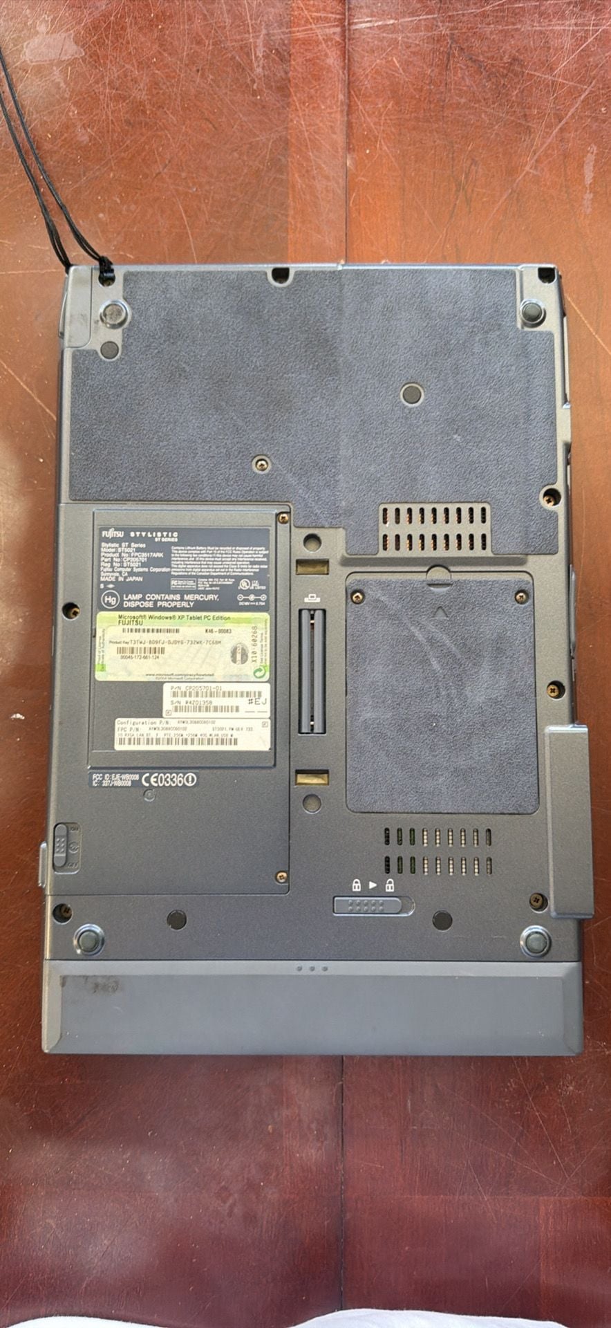 Fujitsu Stylistic ST5021 Tablet PC Windows XP 6