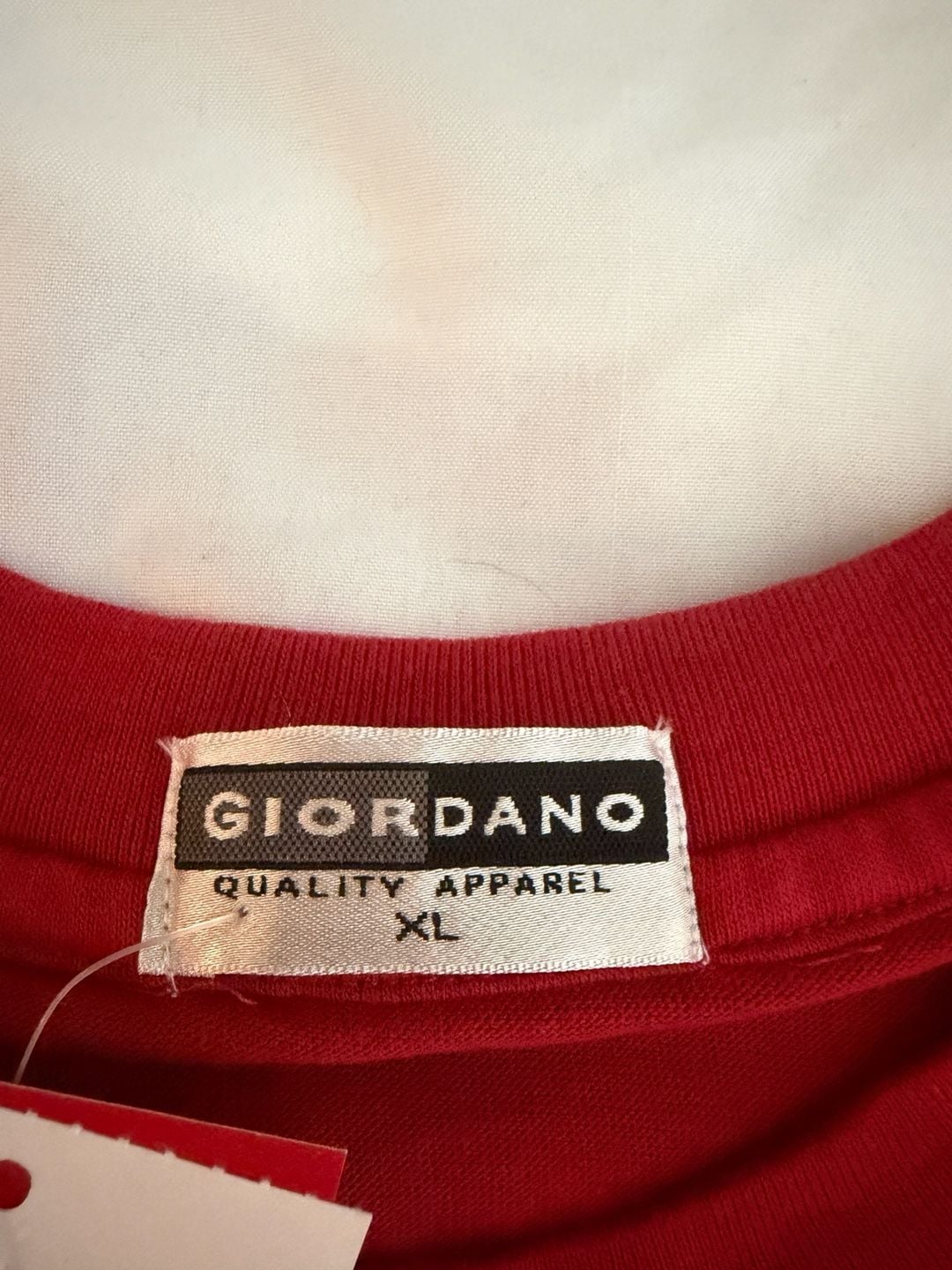 Giordano NDP Tee Size XL Red I Love Singapore Graphic T-Shirt New 5