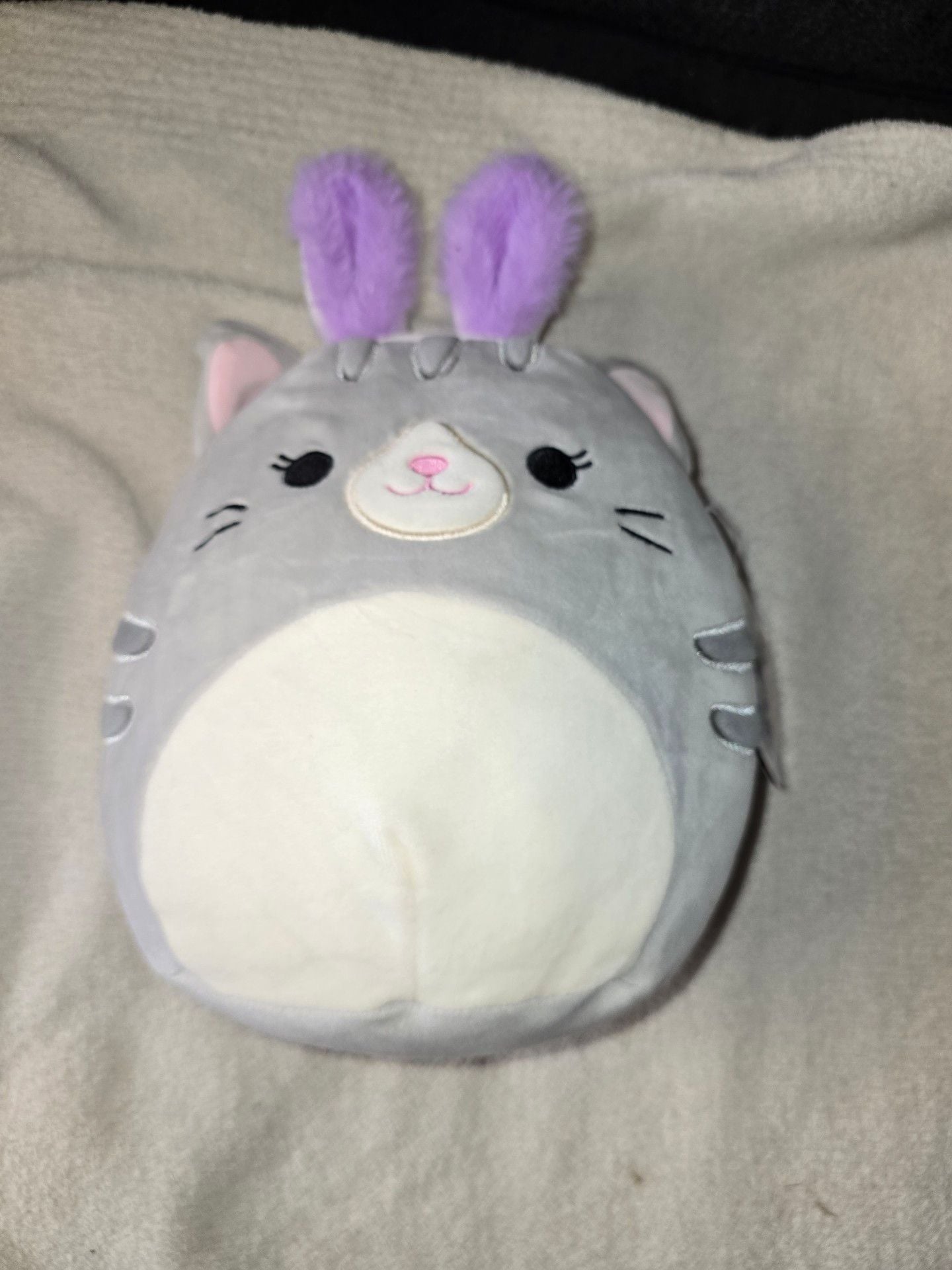 Squishmallows Tally The Cat With Bunny Ears Easter 1