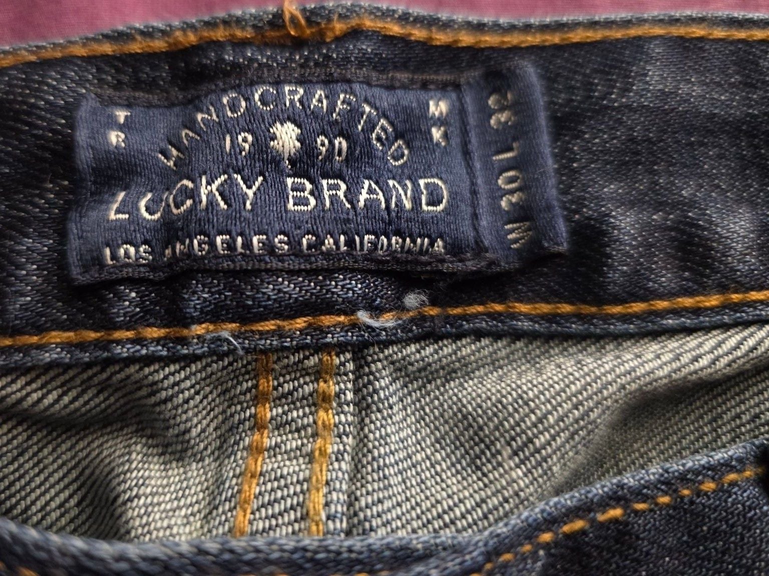 Lucky Brand Jeans Dark Wash Denim 4