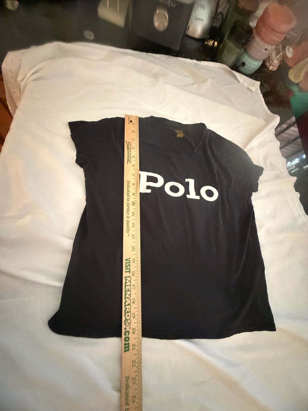 Polo Ralph Lauren Logo T-Shirt Size L Black 7