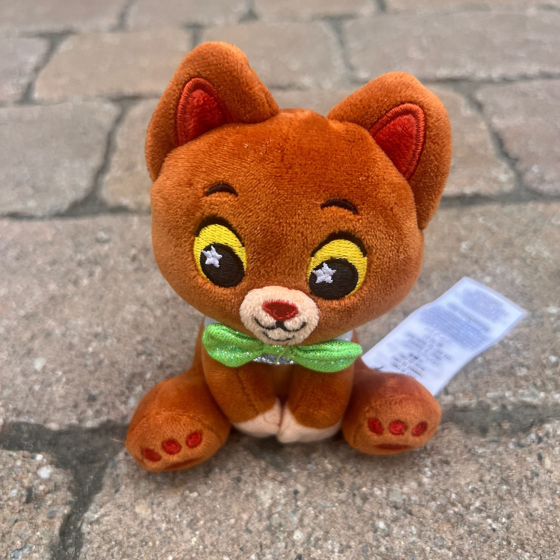 Disney Parks Aristocats Toulouse Shimmer Wishables Plush 1