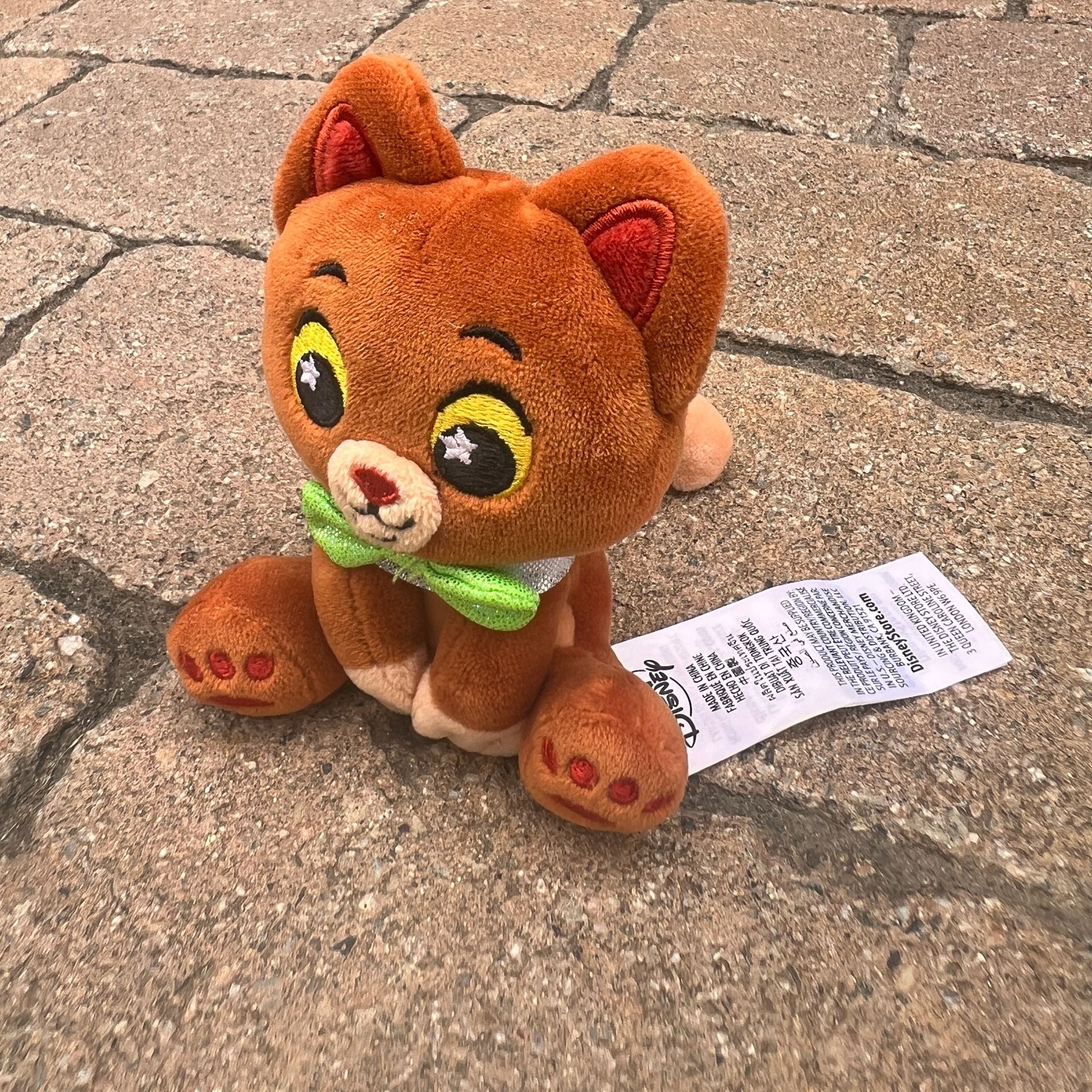 Disney Parks Aristocats Toulouse Shimmer Wishables Plush 2