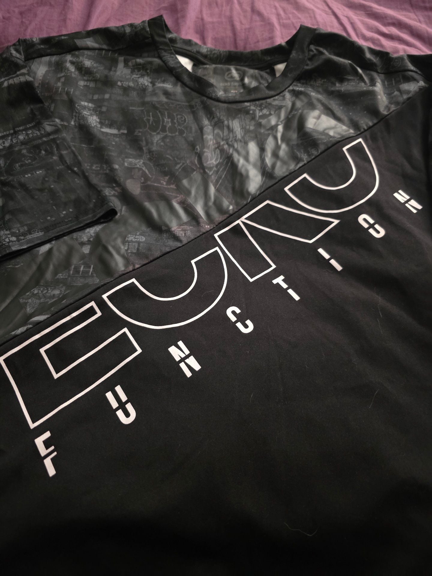Eckō Function T-Shirt Size 4XL Black Graphic Short Sleeve 2