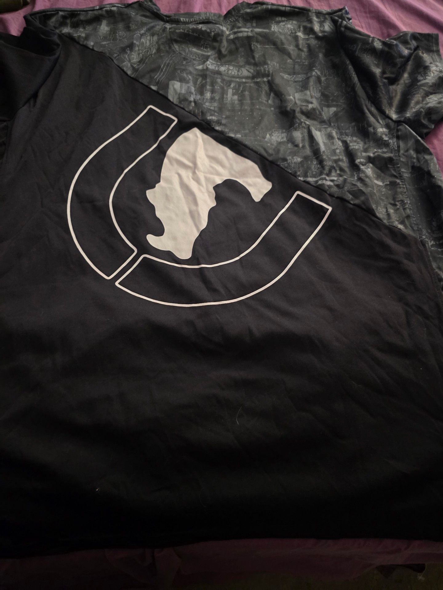 Eckō Function T-Shirt Size 4XL Black Graphic Short Sleeve 3