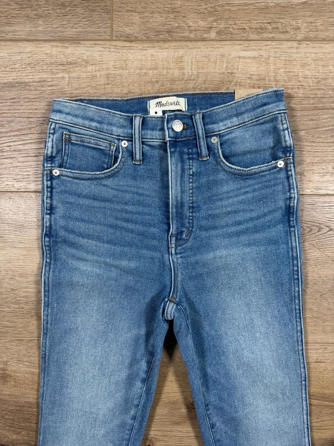 Madewell 10” High-Rise Skinny Jeans Women’s 27 Blue Denim 28” Inseam 4