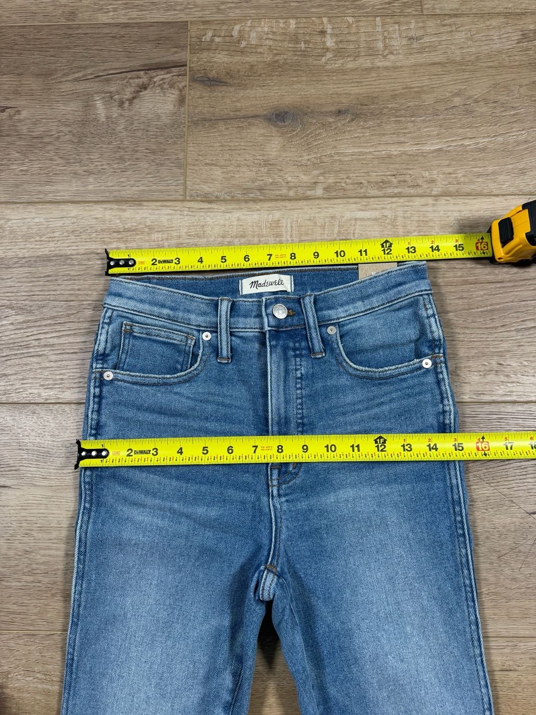 Madewell 10” High-Rise Skinny Jeans Women’s 27 Blue Denim 28” Inseam 8
