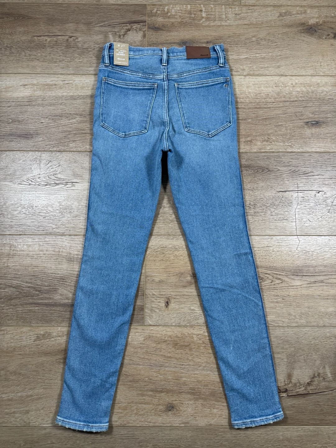 Madewell 10” High-Rise Skinny Jeans Women’s 27 Blue Denim 28” Inseam 11
