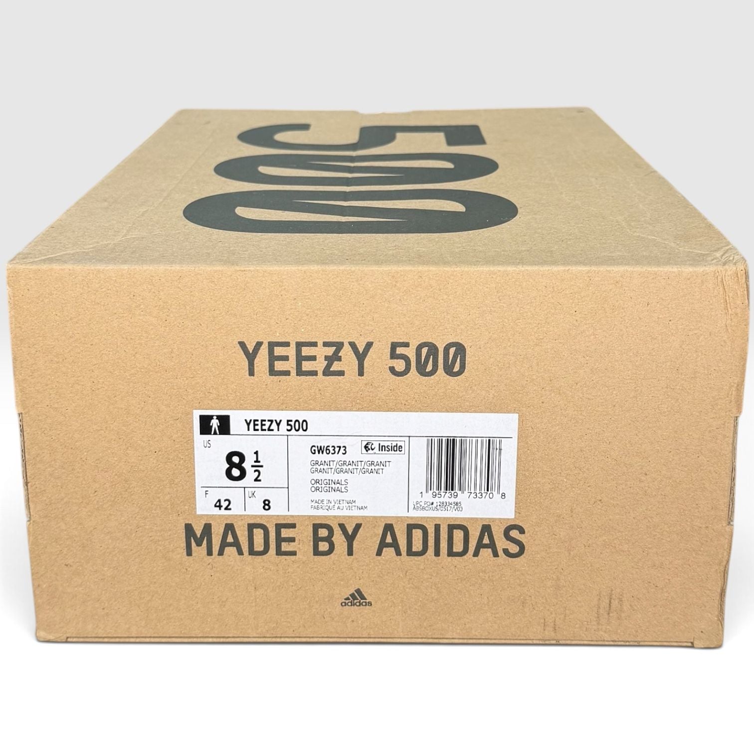Adidas Yeezy 500 Stone Salt Sneakers 9