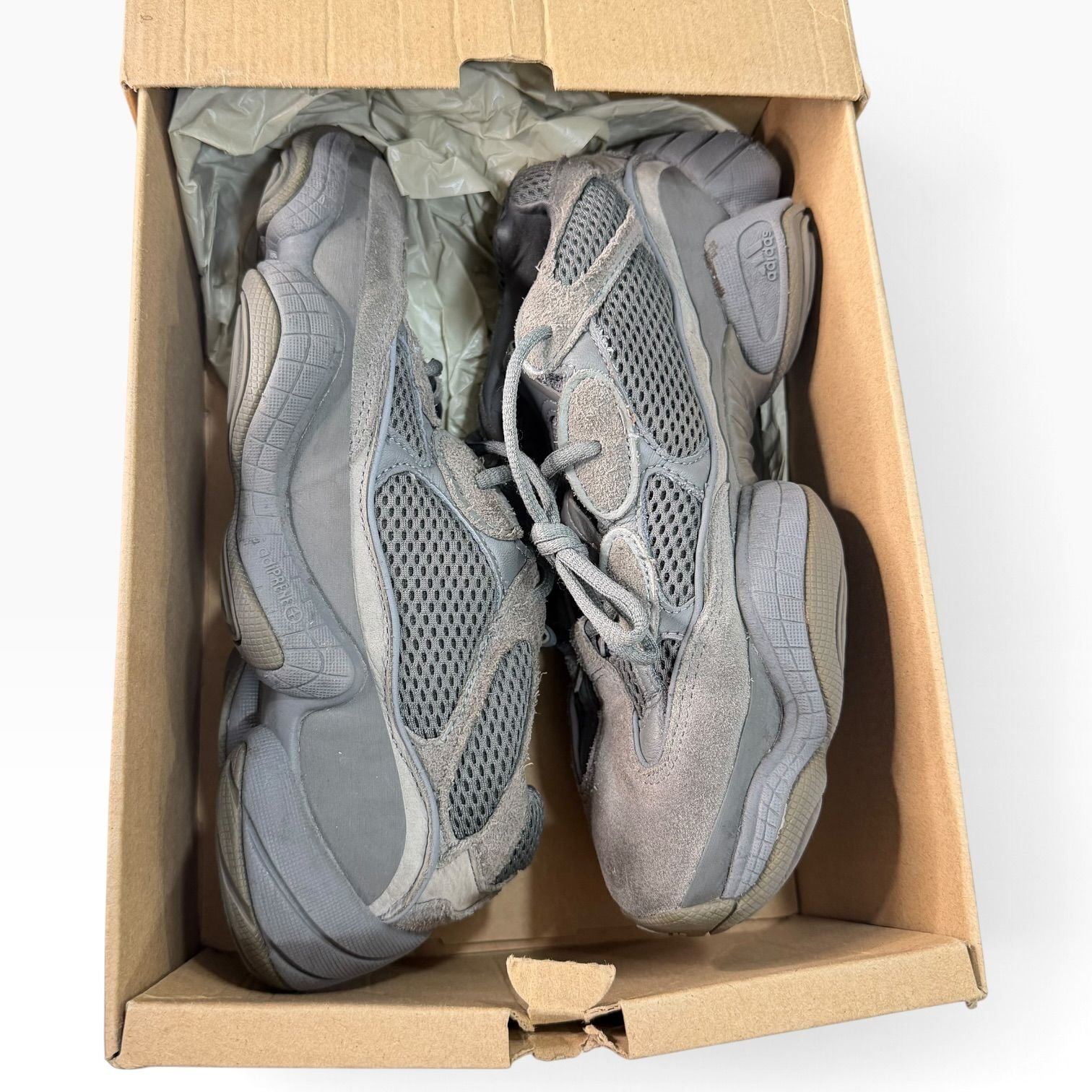 Adidas Yeezy 500 Stone Salt Sneakers 10