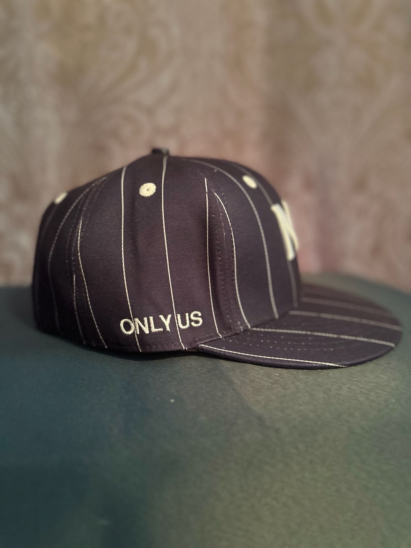 Only Us NY Wolves Pinstripe Hat 5