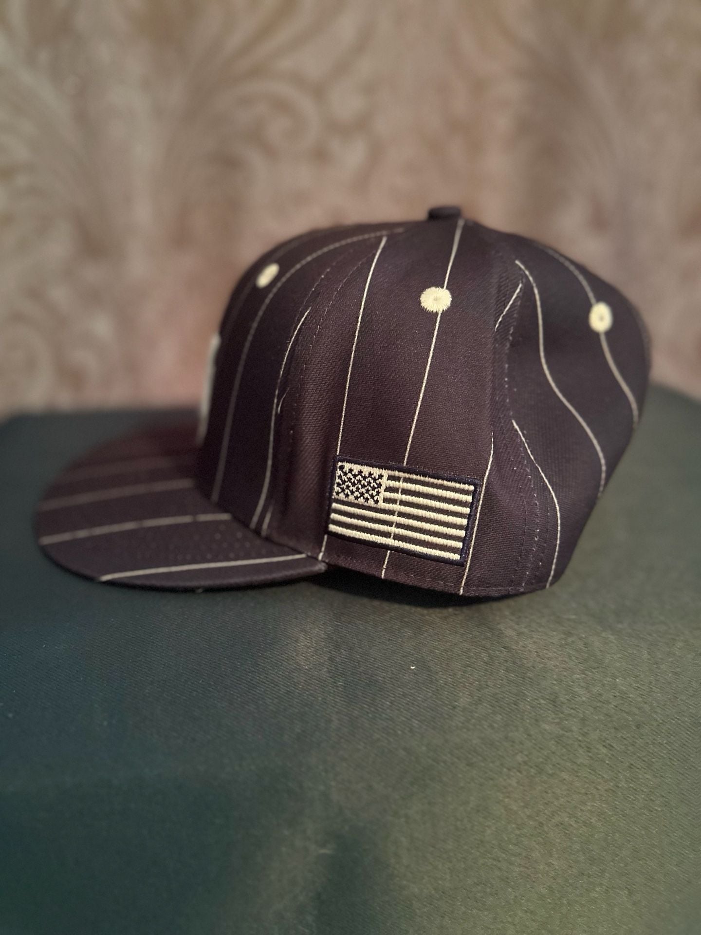 Only Us NY Wolves Pinstripe Hat 6