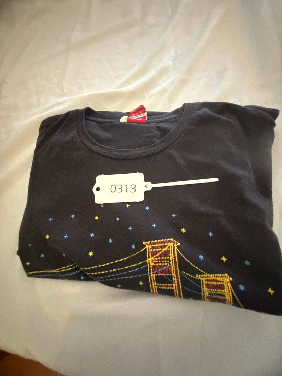 Nyenyes Palembang Ampera Night Graphic T-Shirt Black 9