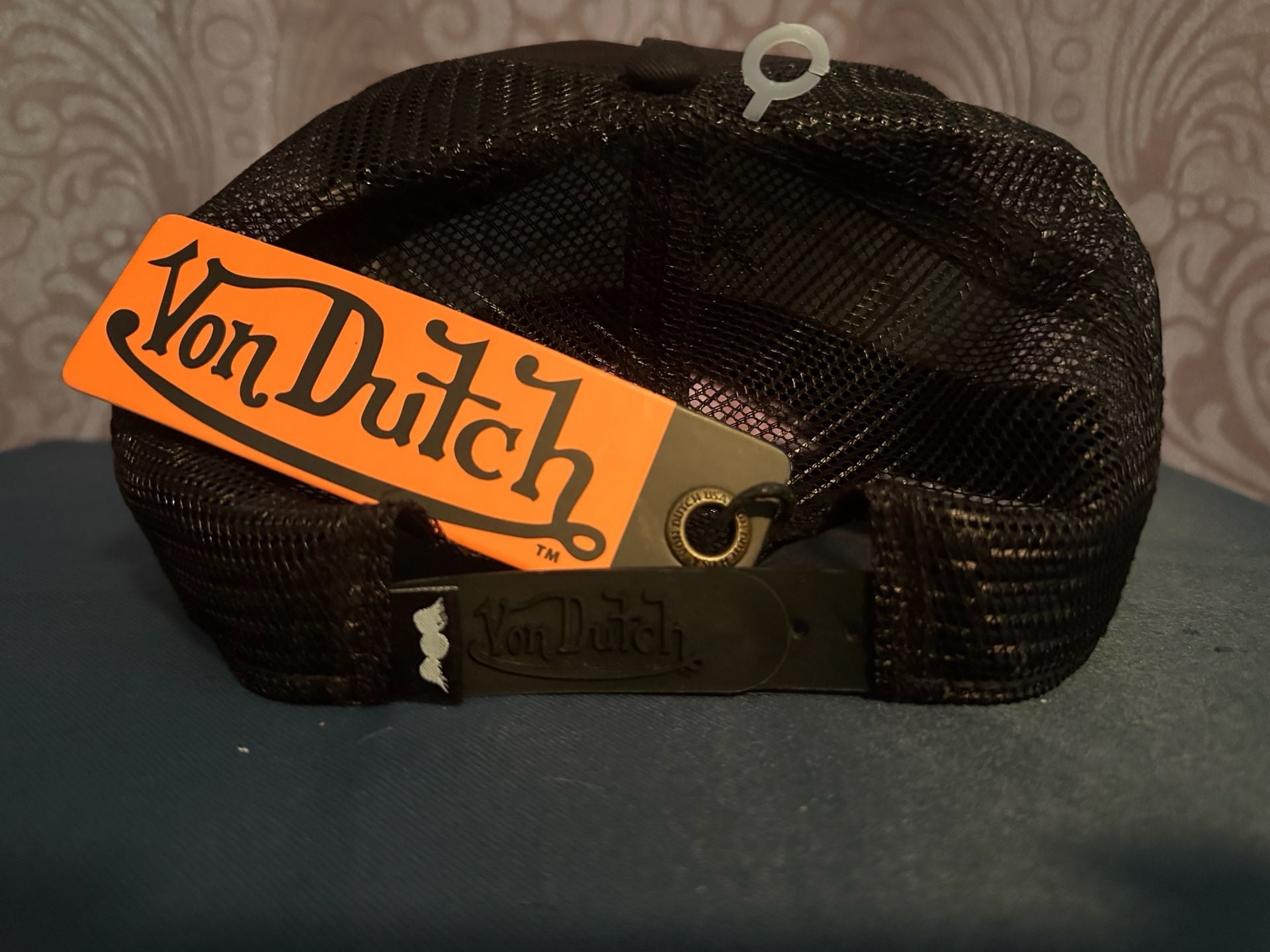 Von Dutch Trucker Hat Black Mesh Snapback 4
